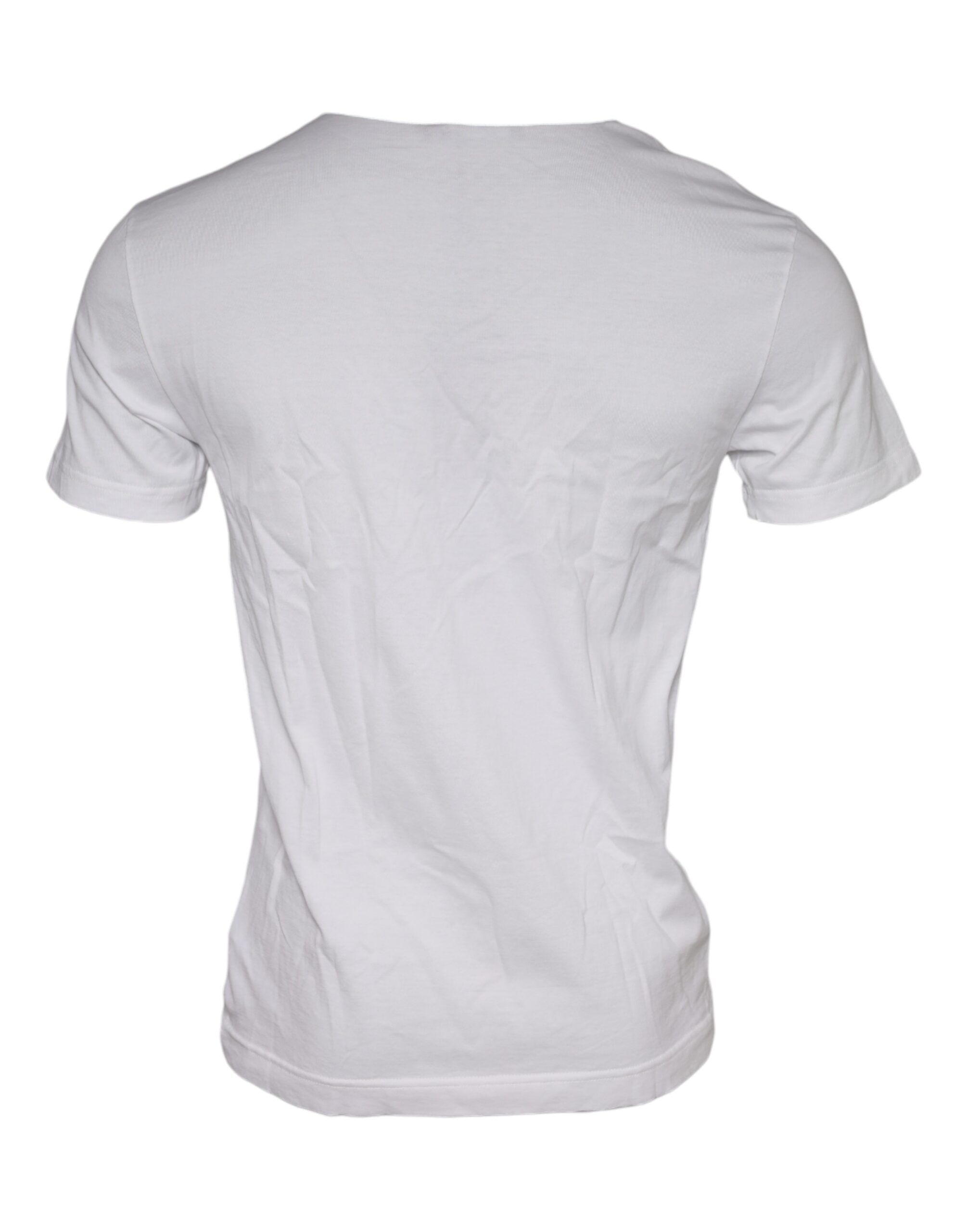 Graphic Print Cotton Crew Neck Men's T-shirt - Dolce & Gabbana - Modalova