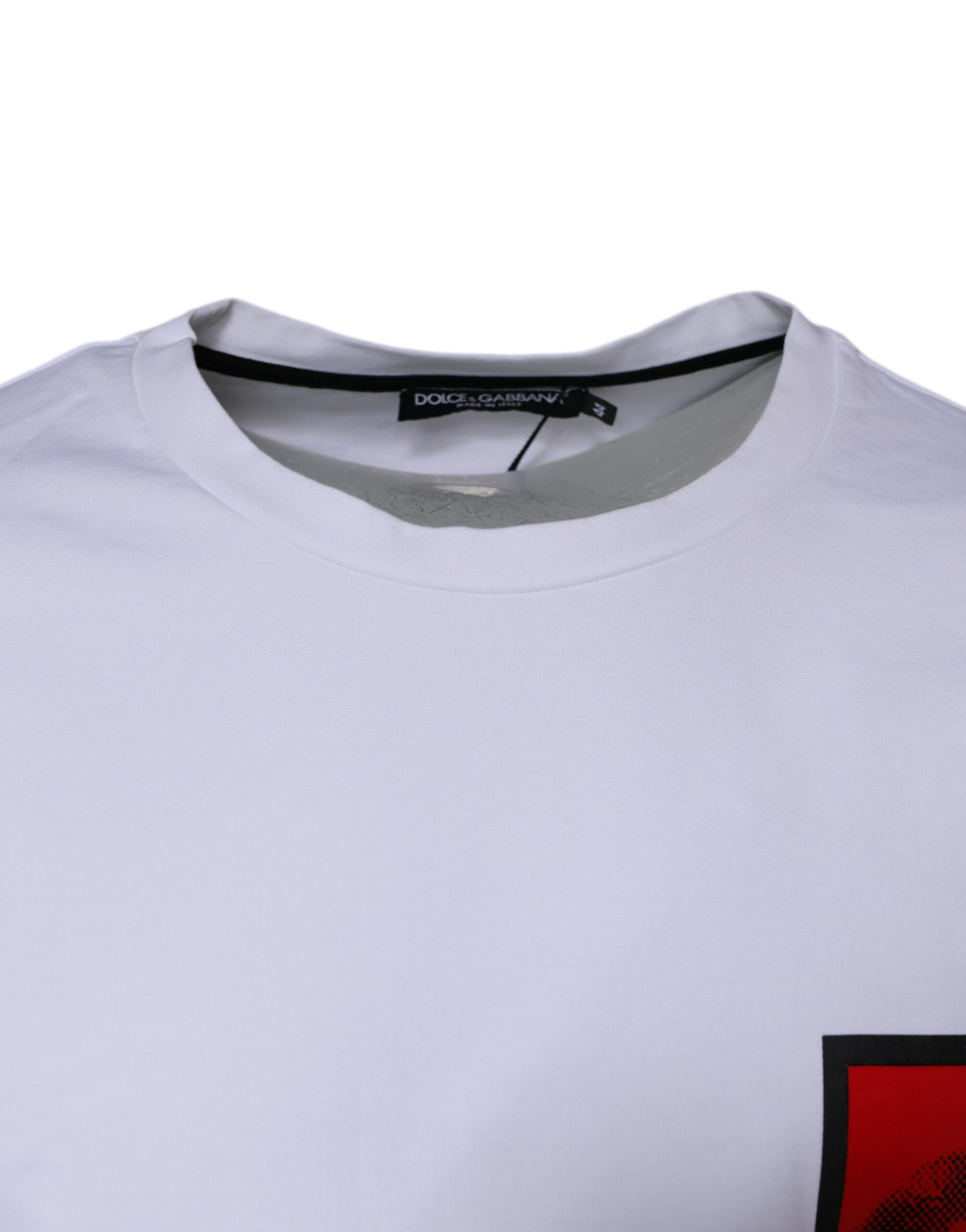 Red Lips Print Cotton Men's T-shirt (Pre-Owned) - Dolce & Gabbana - Modalova