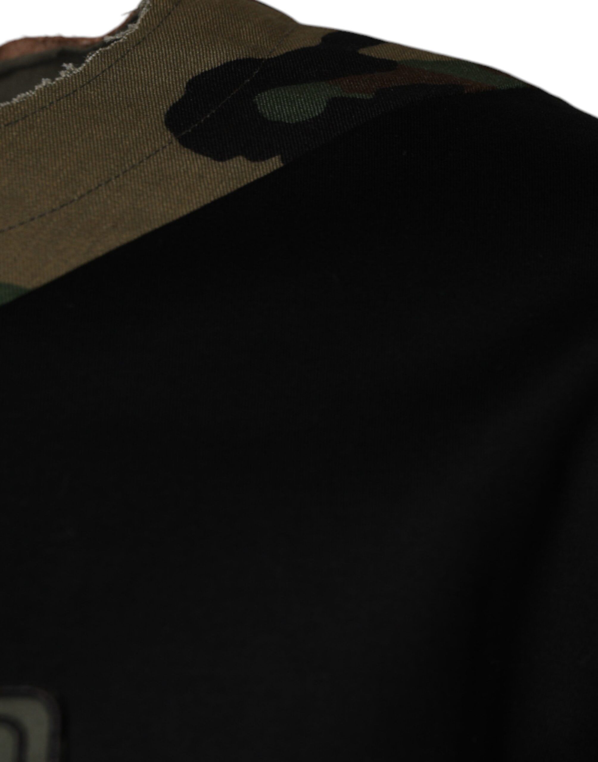 Camouflage Cotton Round Neck Men's T-shirt (Pre-Owned) - Dolce & Gabbana - Modalova