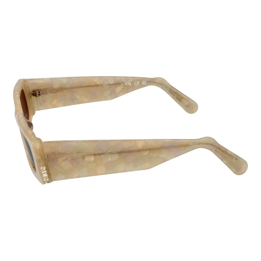 GCDS Beige Plastic Sunglasses - GCDS - Modalova