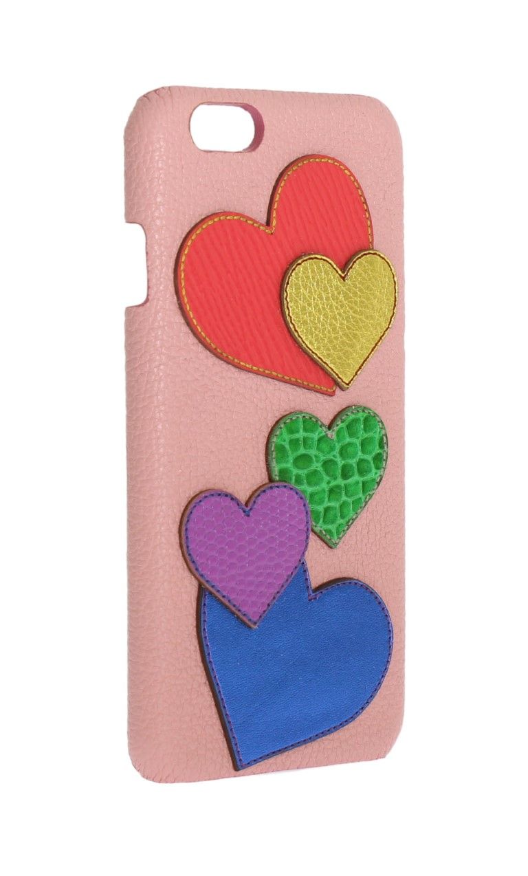 Leather Heart Phone Women's Cover - Dolce & Gabbana - Modalova