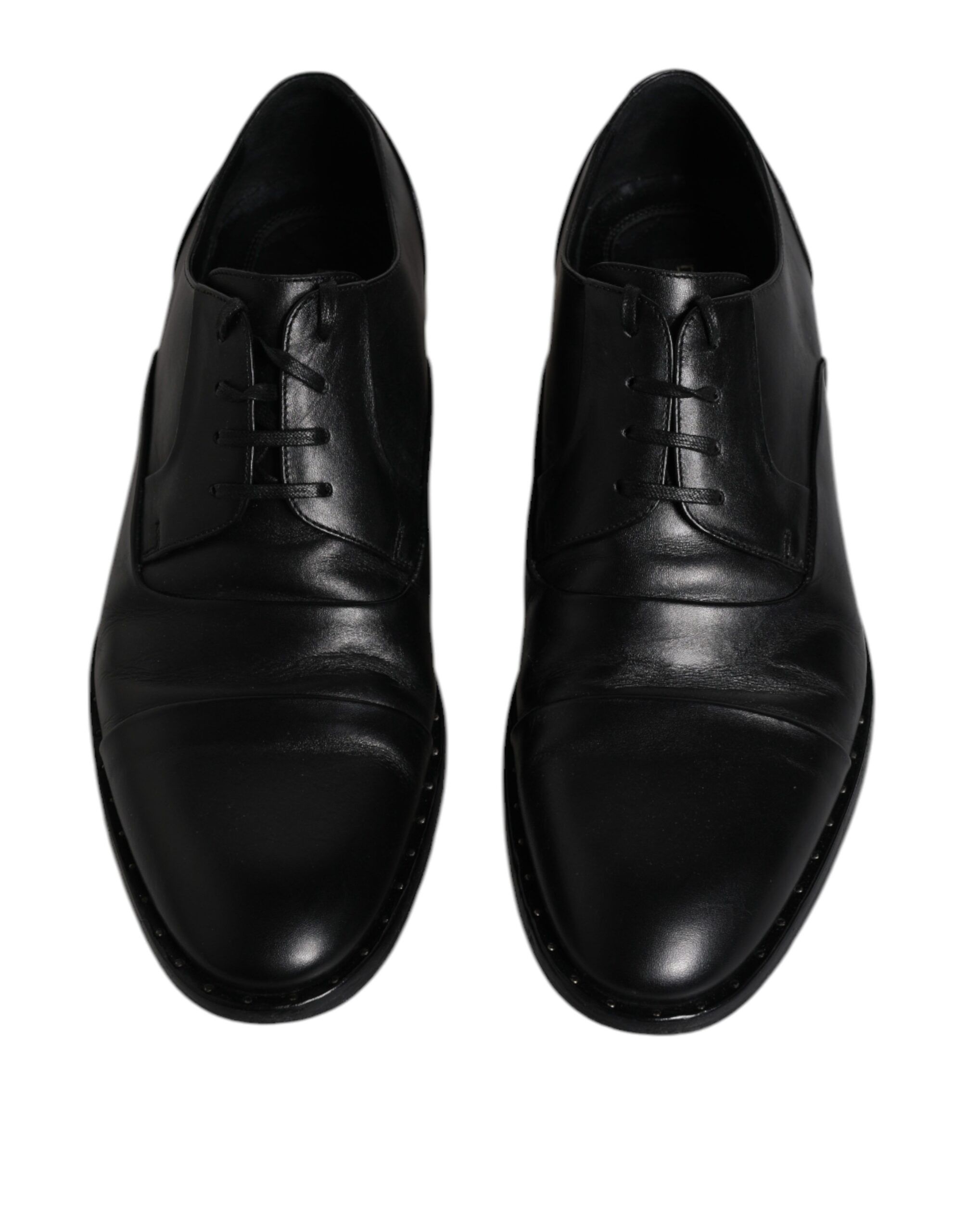 Leather Lace Up Men Derby Formal Men's Shoes (Pre-Owned) - Dolce & Gabbana - Modalova