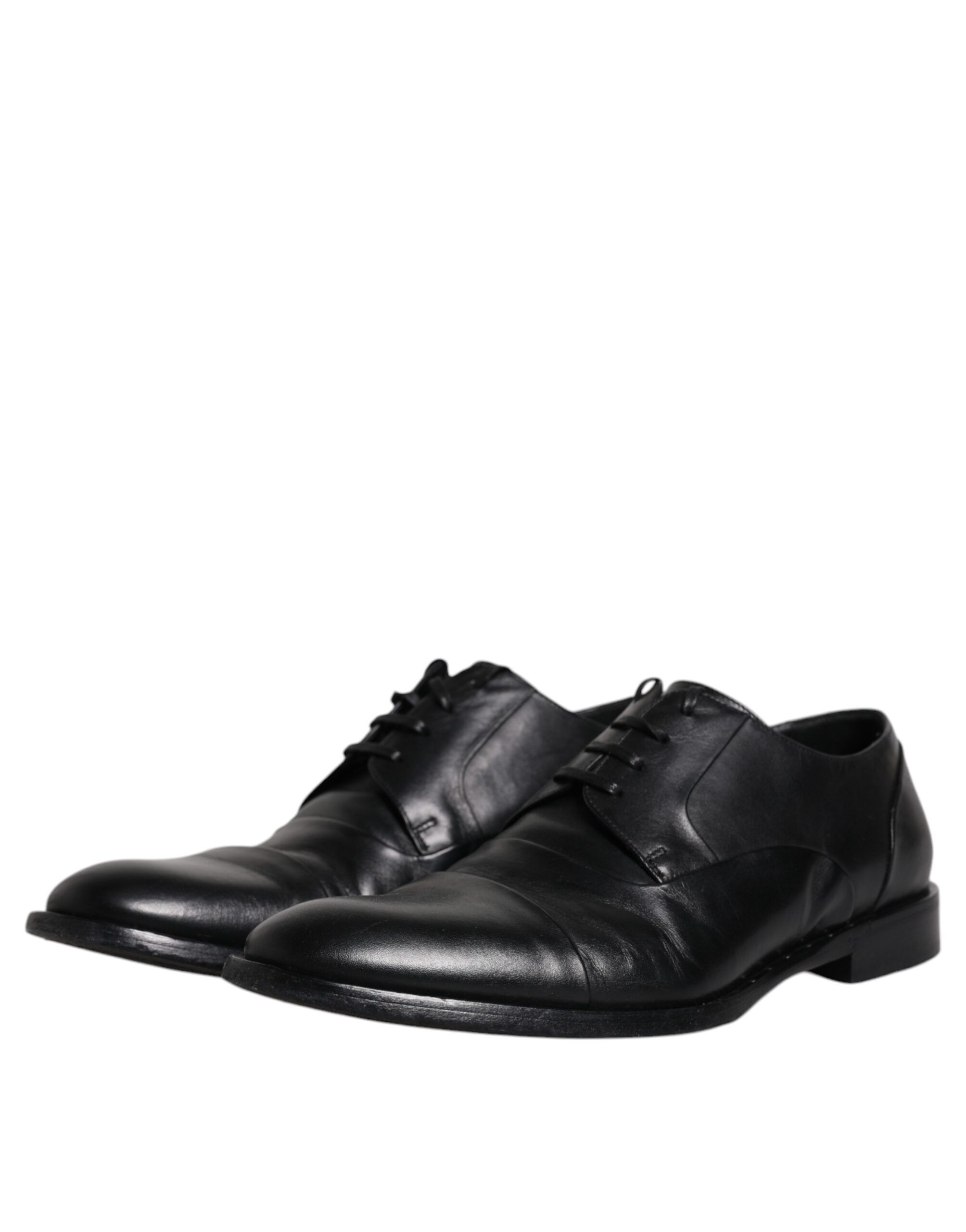 Leather Lace Up Men Derby Formal Men's Shoes (Pre-Owned) - Dolce & Gabbana - Modalova