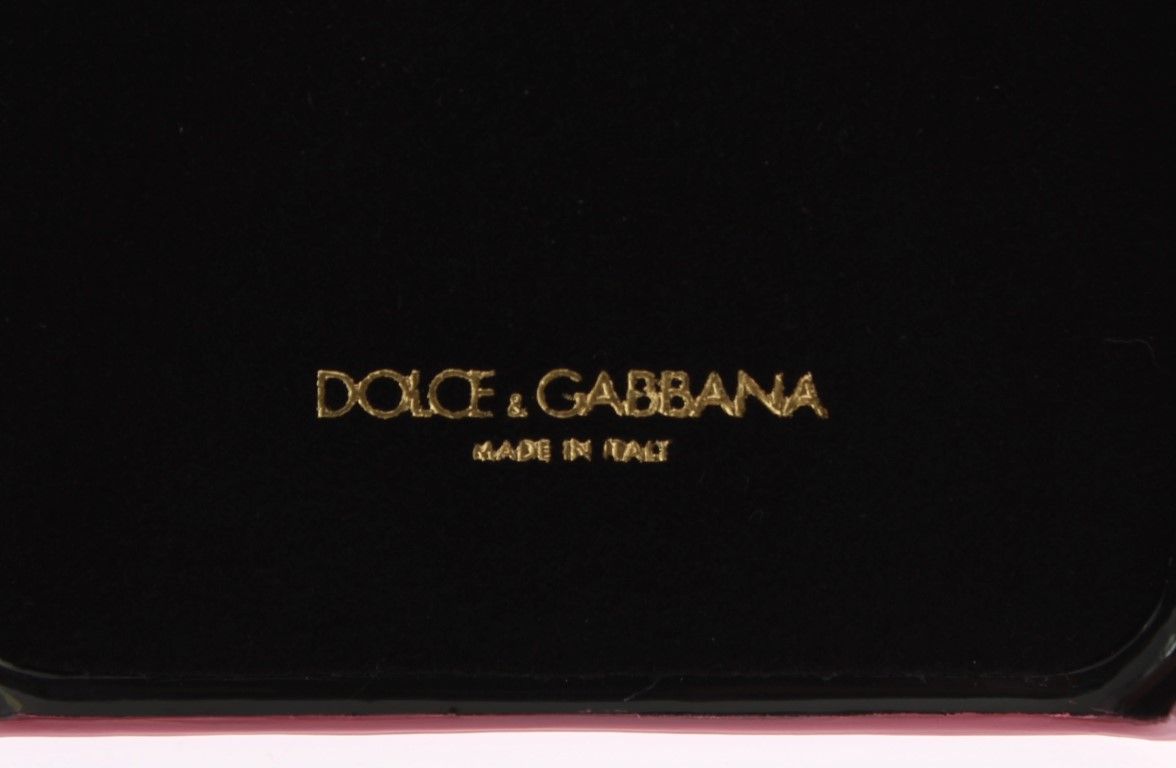 Leather Heart Phone Women's Cover - Dolce & Gabbana - Modalova