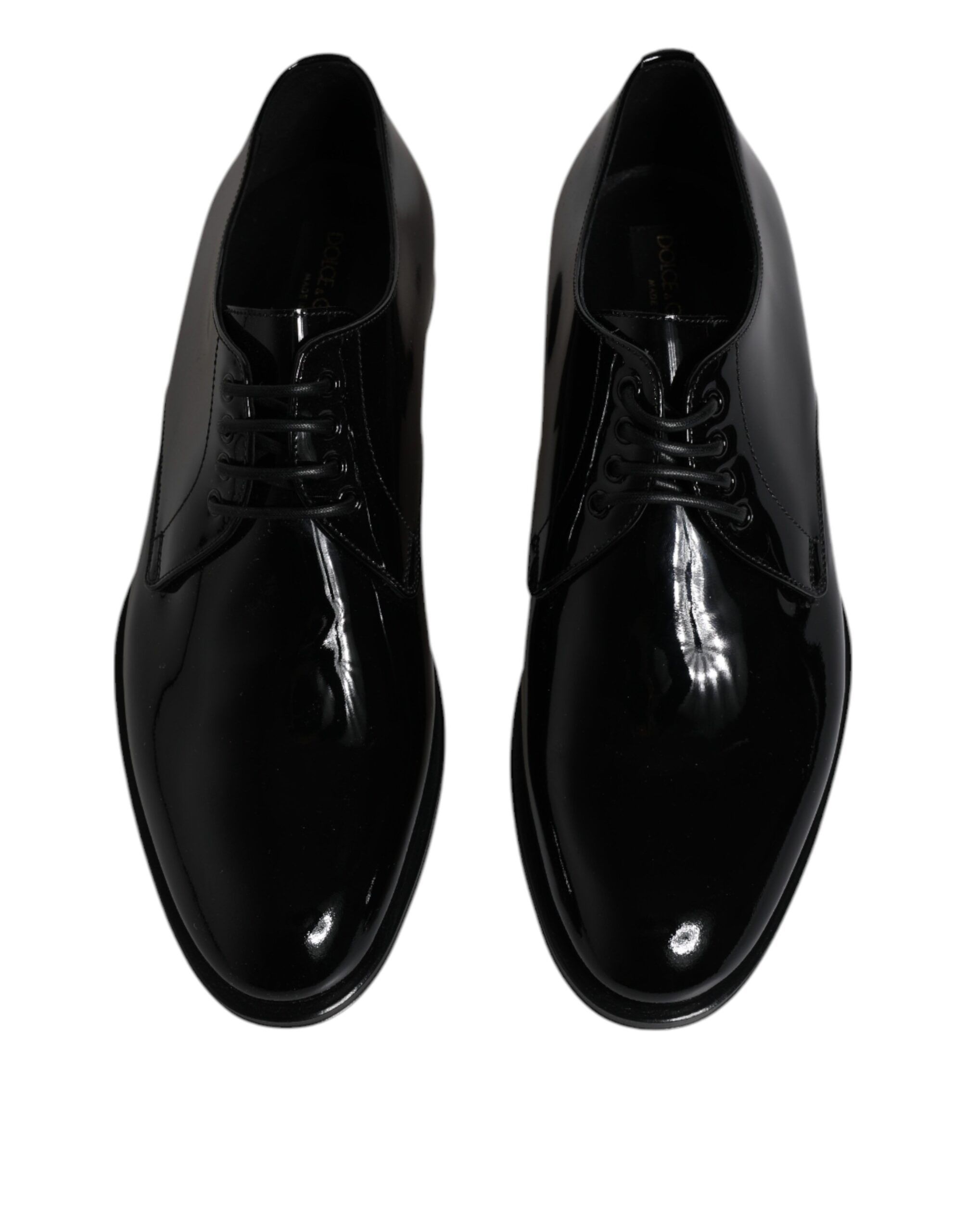 Patent Leather Derby Formal Dress Men's Shoes (Pre-Owned) - Dolce & Gabbana - Modalova