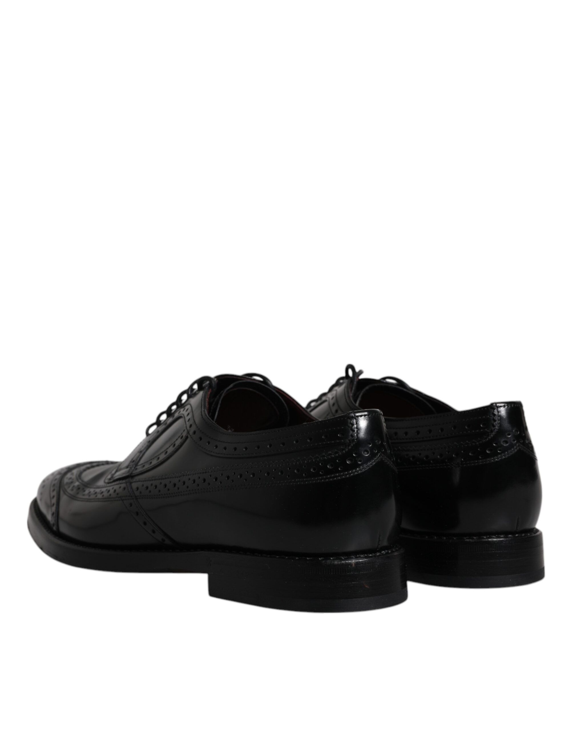 Leather Derby Wingtip Formal Men's Shoes (Pre-Owned) - Dolce & Gabbana - Modalova