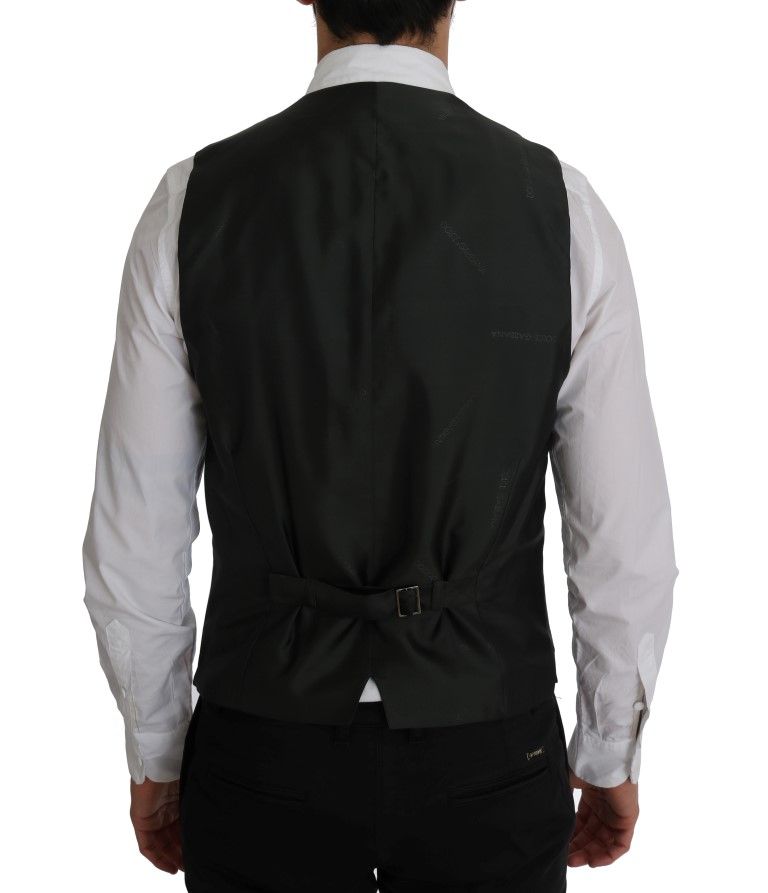 STAFF Cotton Striped Men's Vest - Dolce & Gabbana - Modalova