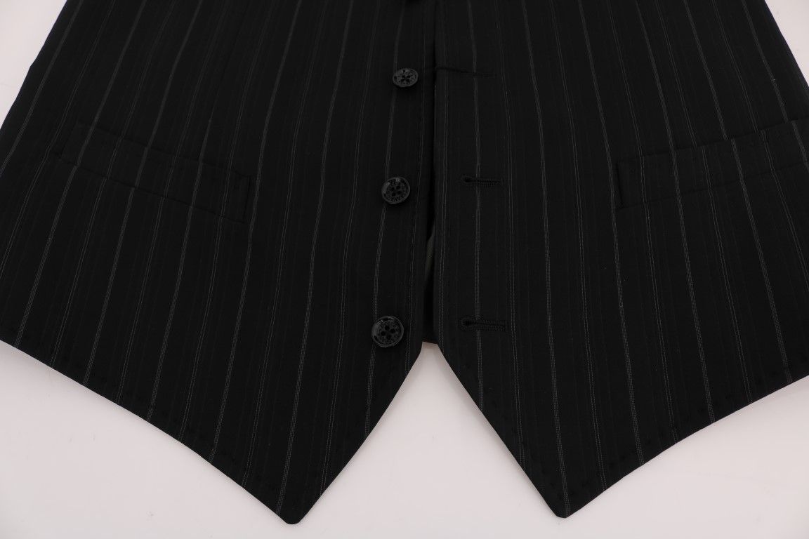 STAFF Cotton Striped Men's Vest - Dolce & Gabbana - Modalova