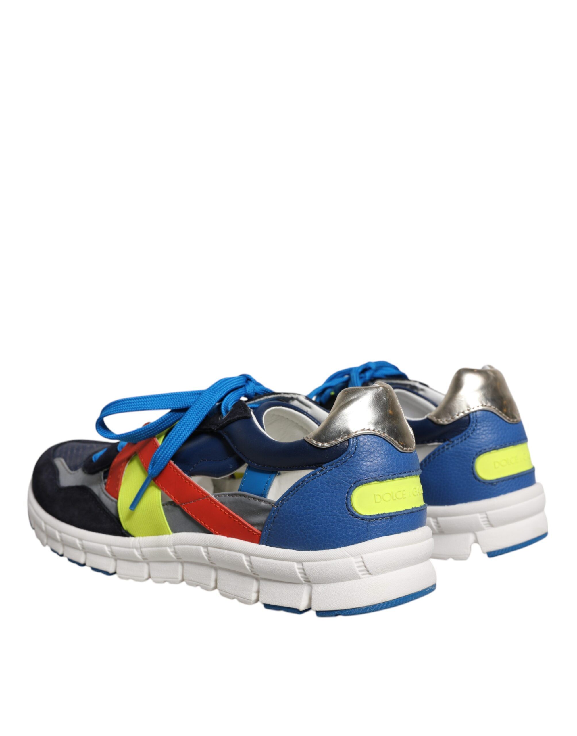 Leather Suede Low Top Sneakers Men's Shoes - Dolce & Gabbana - Modalova