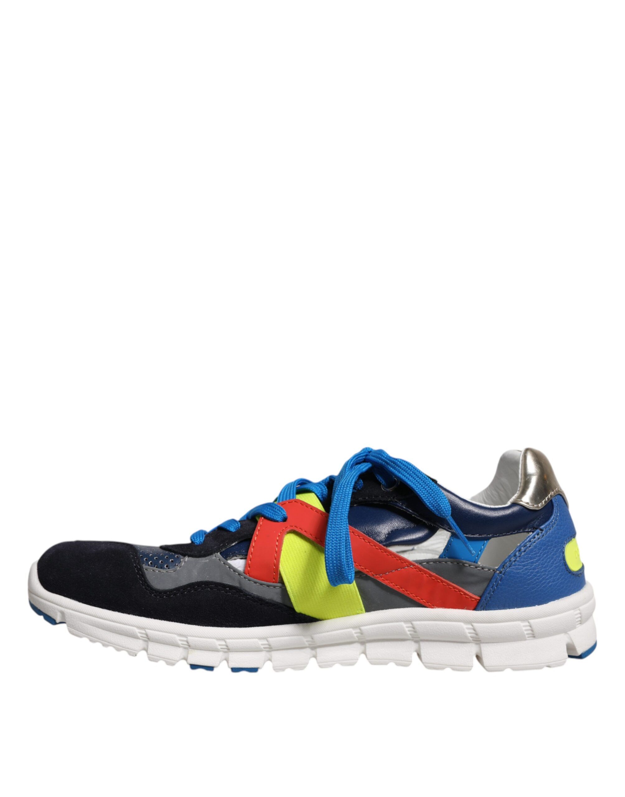 Leather Suede Low Top Sneakers Men's Shoes - Dolce & Gabbana - Modalova
