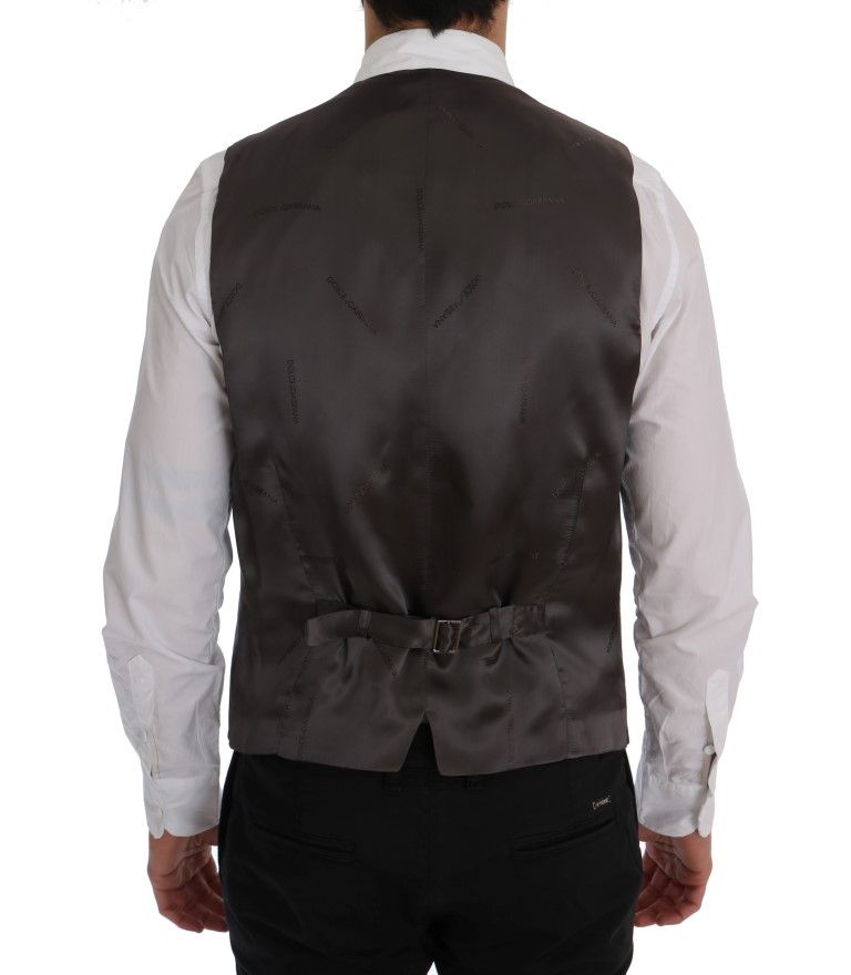 STAFF Cotton Striped Men's Vest - Dolce & Gabbana - Modalova