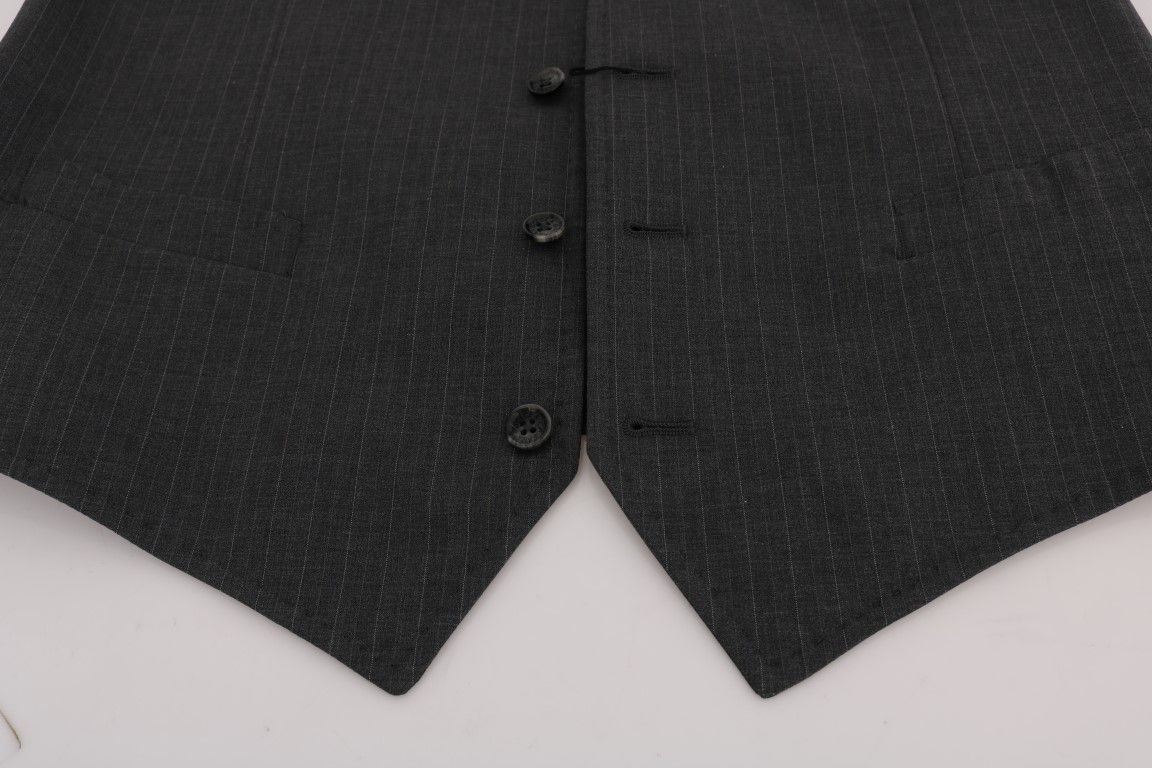 STAFF Cotton Striped Men's Vest - Dolce & Gabbana - Modalova
