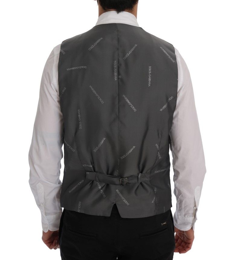 STAFF Cotton Striped Men's Vest - Dolce & Gabbana - Modalova