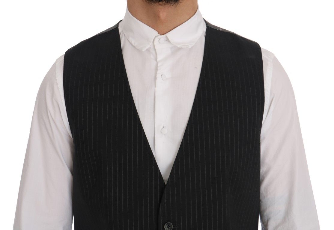 STAFF Cotton Striped Men's Vest - Dolce & Gabbana - Modalova