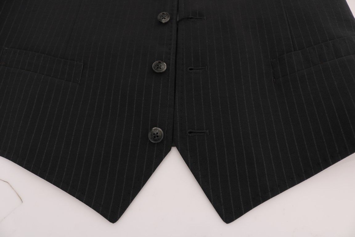 STAFF Cotton Striped Men's Vest - Dolce & Gabbana - Modalova