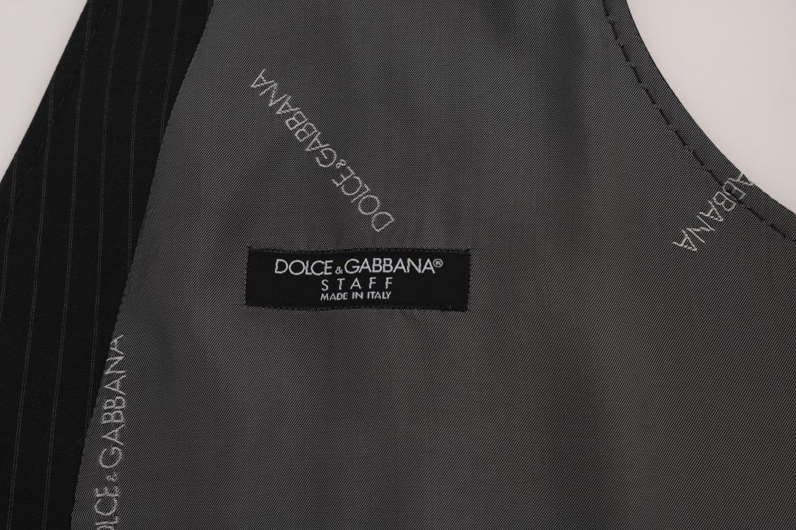 STAFF Cotton Striped Men's Vest - Dolce & Gabbana - Modalova