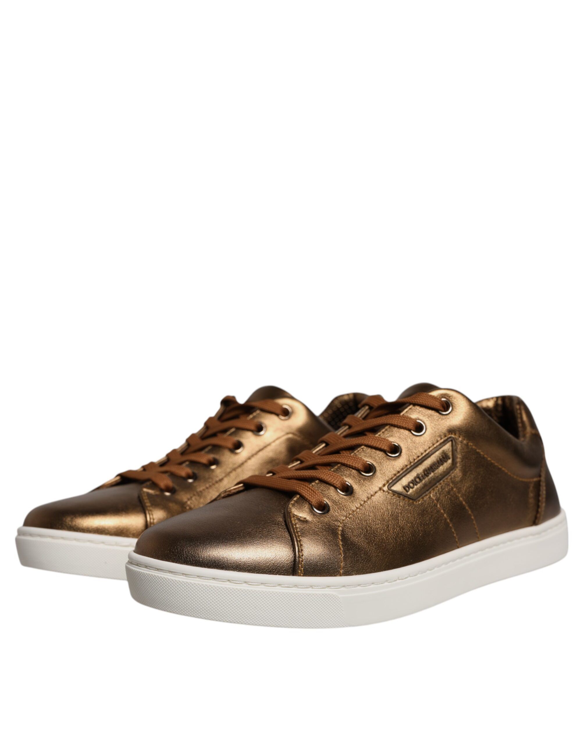 Leather Logo London Men Sneaker Men's Shoes - Dolce & Gabbana - Modalova