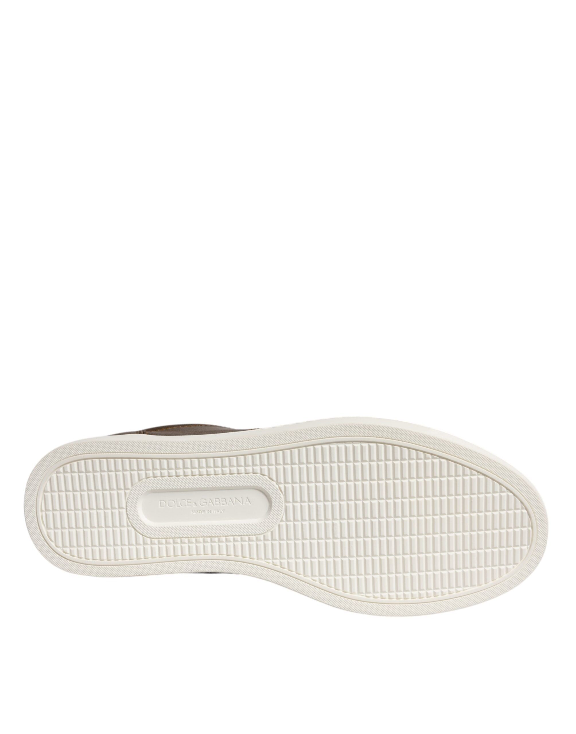Leather Logo London Men Sneaker Men's Shoes - Dolce & Gabbana - Modalova