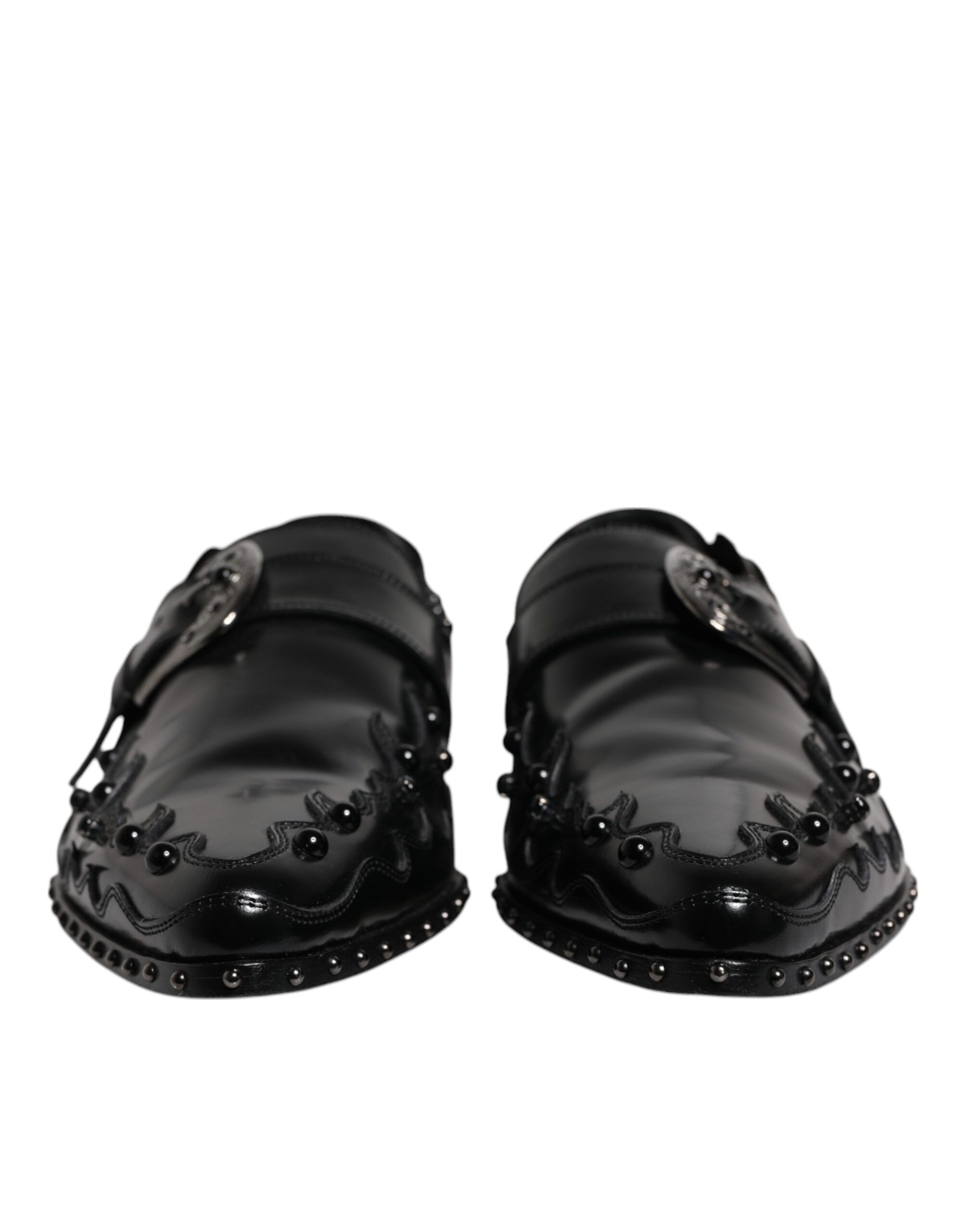 Embellished Derby Monk Strap Men's Shoes (Pre-Owned) - Dolce & Gabbana - Modalova