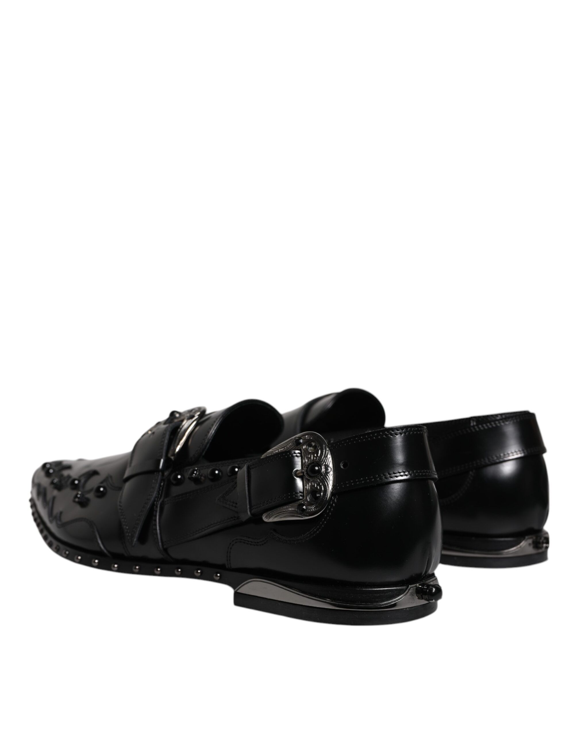 Embellished Derby Monk Strap Men's Shoes (Pre-Owned) - Dolce & Gabbana - Modalova