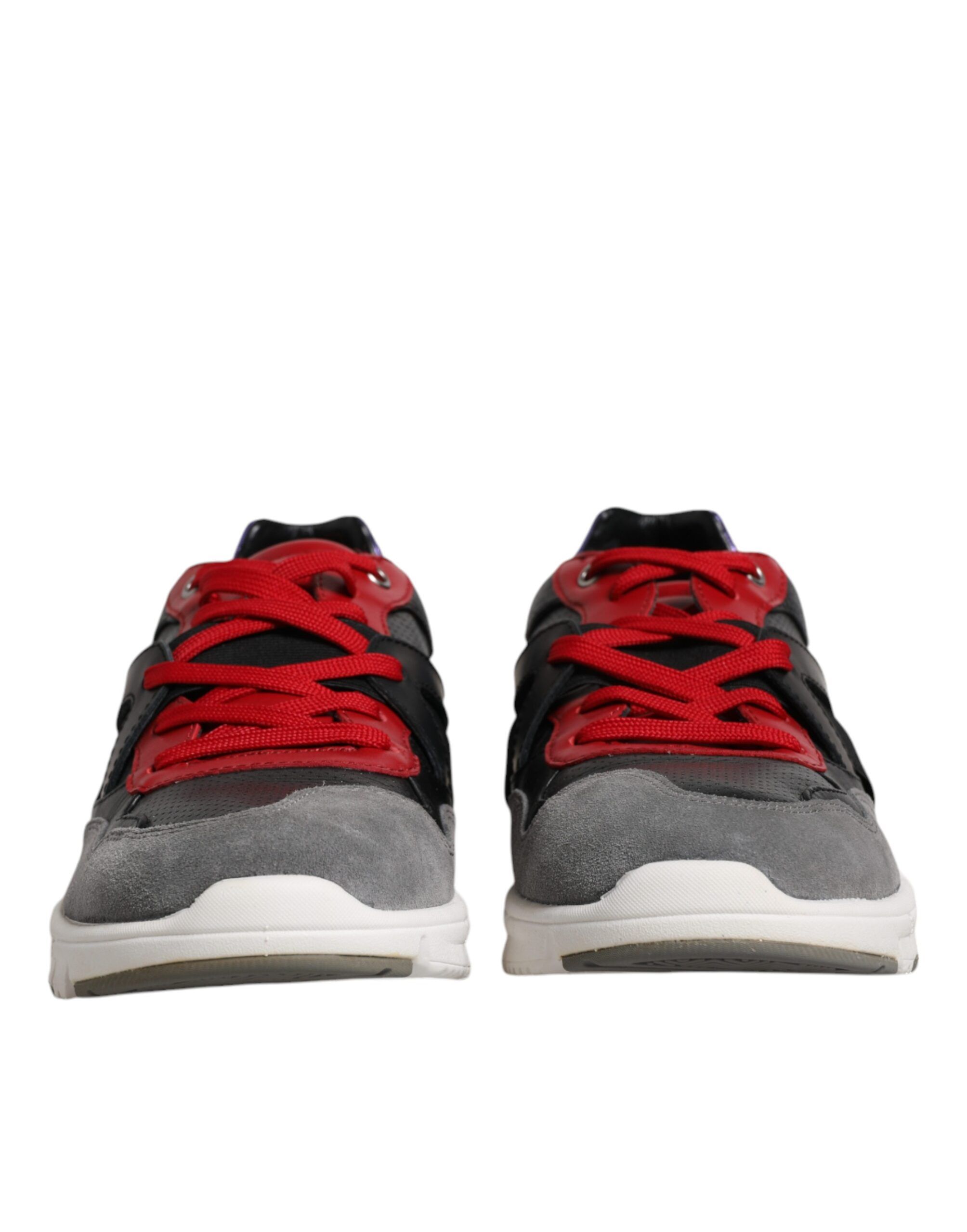 Leather Suede Low Top Sneakers Men's Shoes - Dolce & Gabbana - Modalova