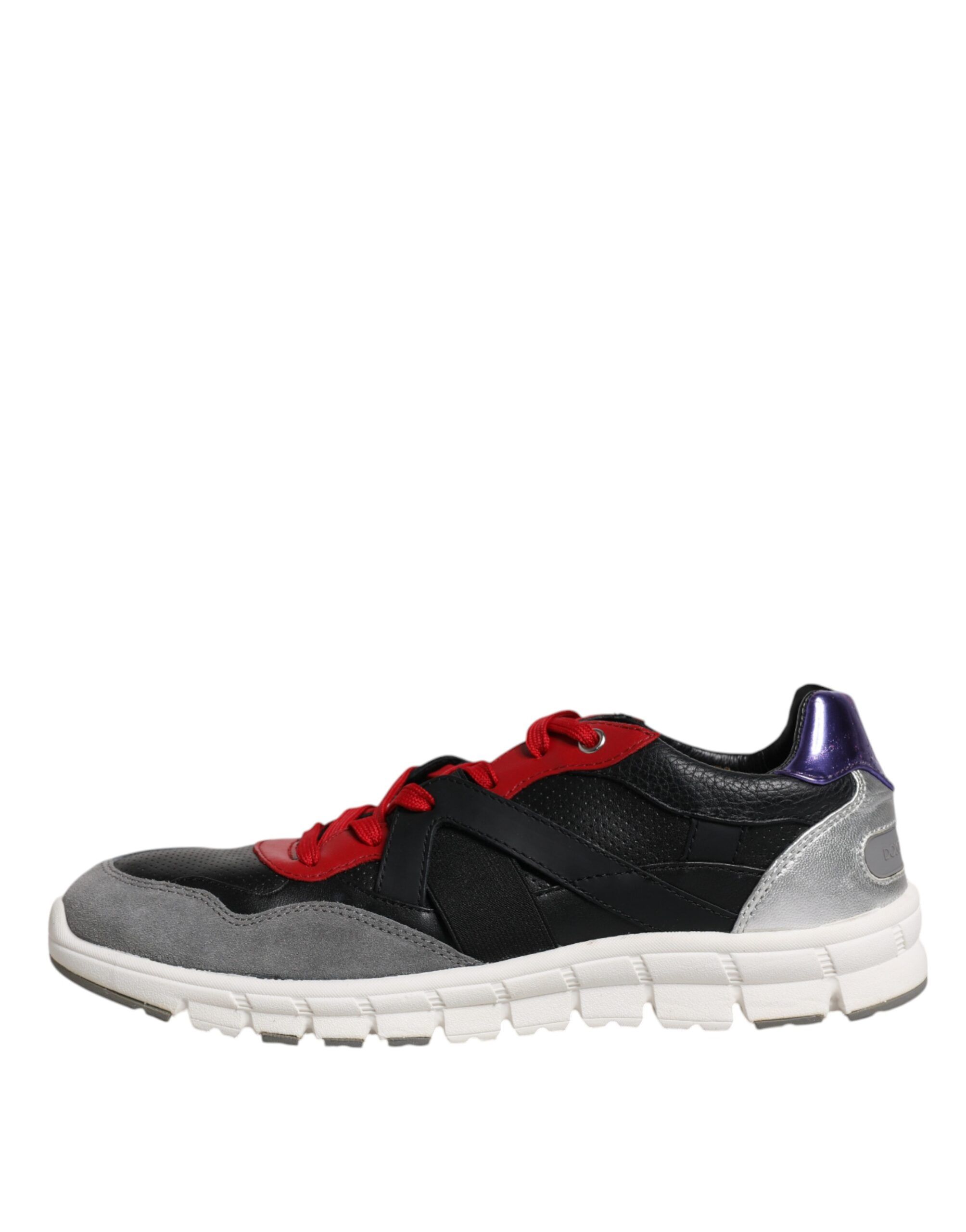 Leather Suede Low Top Sneakers Men's Shoes - Dolce & Gabbana - Modalova