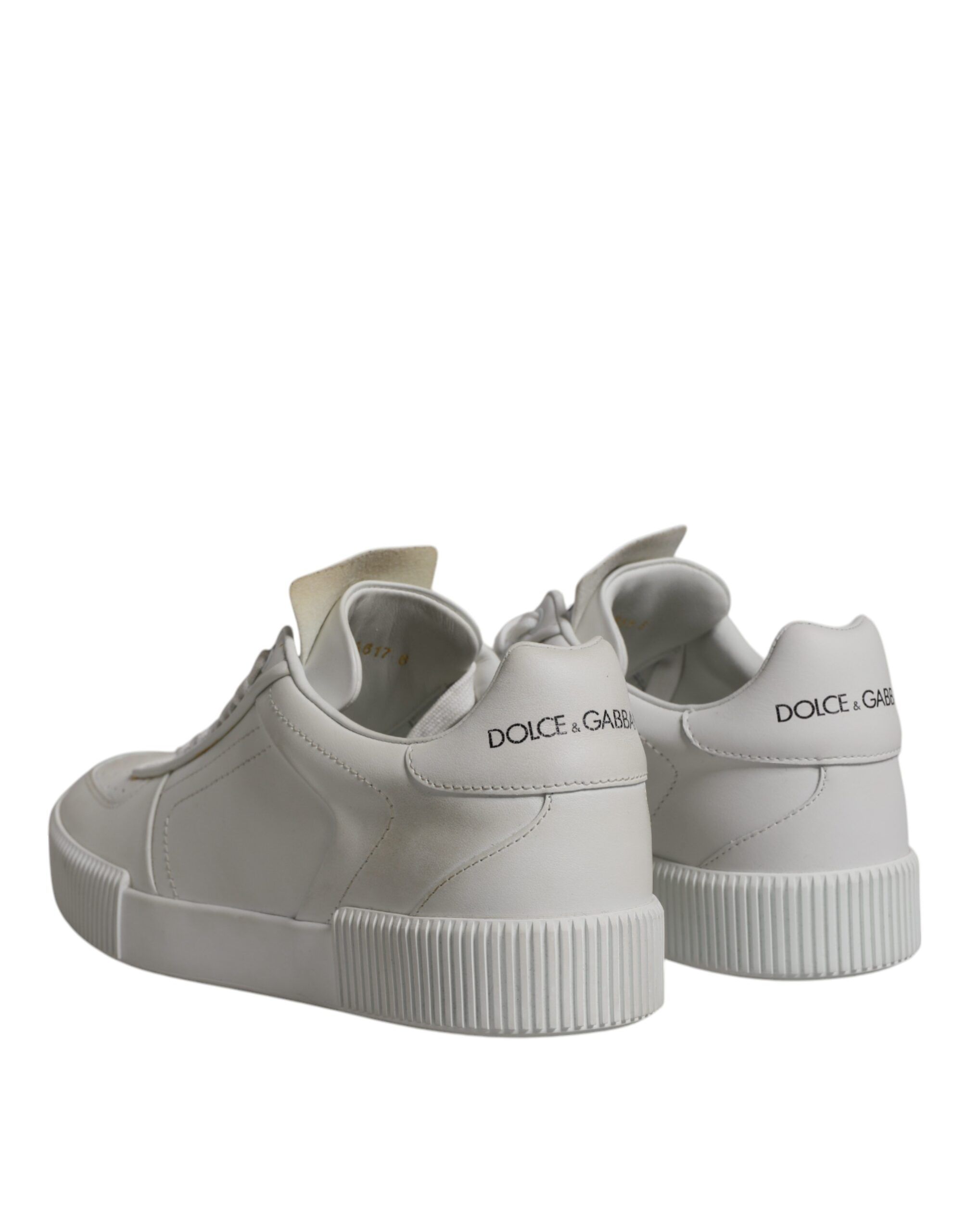 Miami Leather Low Top Sneakers Women's Shoes (Pre-Owned) - Dolce & Gabbana - Modalova