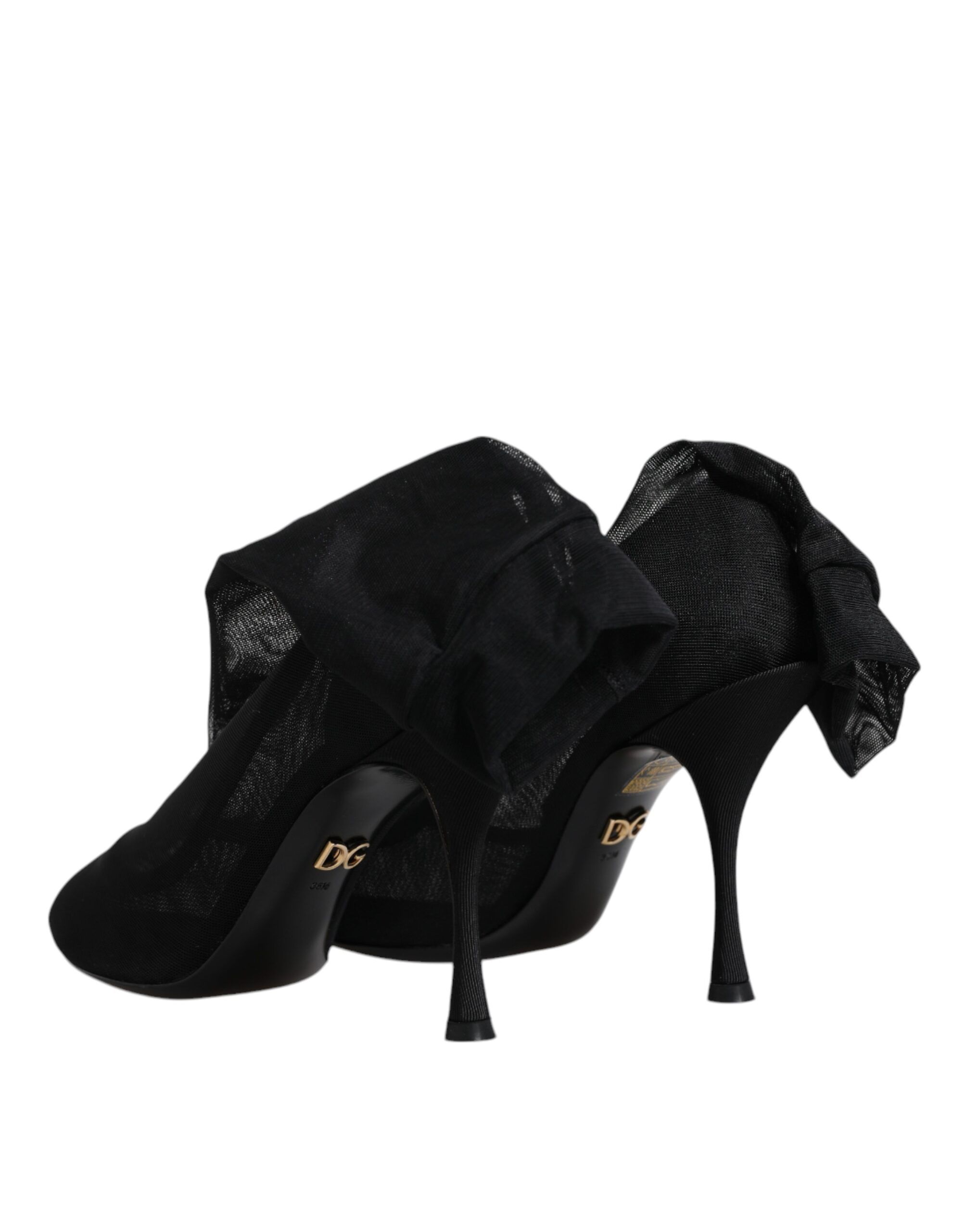 Silk Stretch Mesh Sock Boots Women's Shoes (Pre-Owned) - Dolce & Gabbana - Modalova