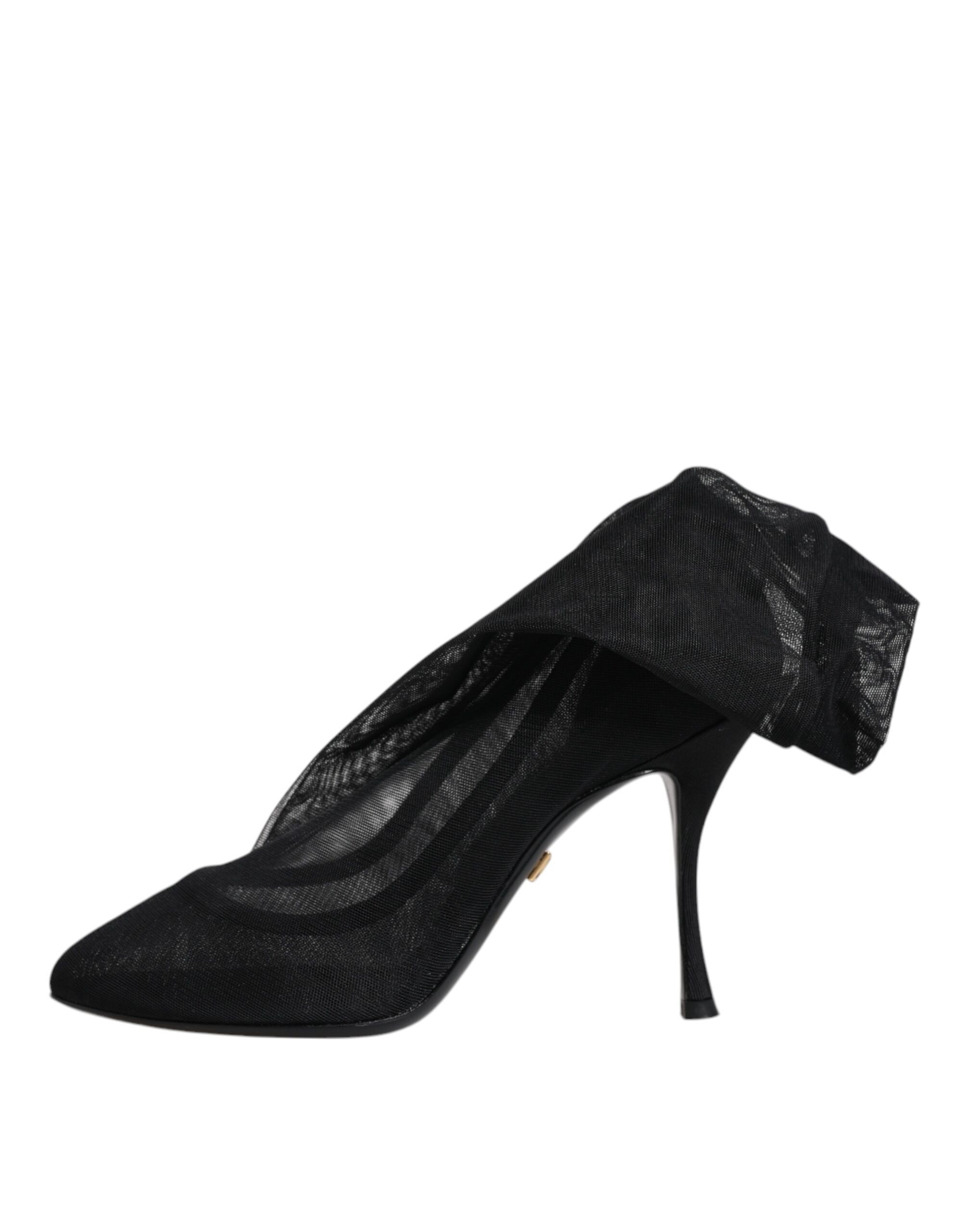 Silk Stretch Mesh Sock Boots Women's Shoes (Pre-Owned) - Dolce & Gabbana - Modalova
