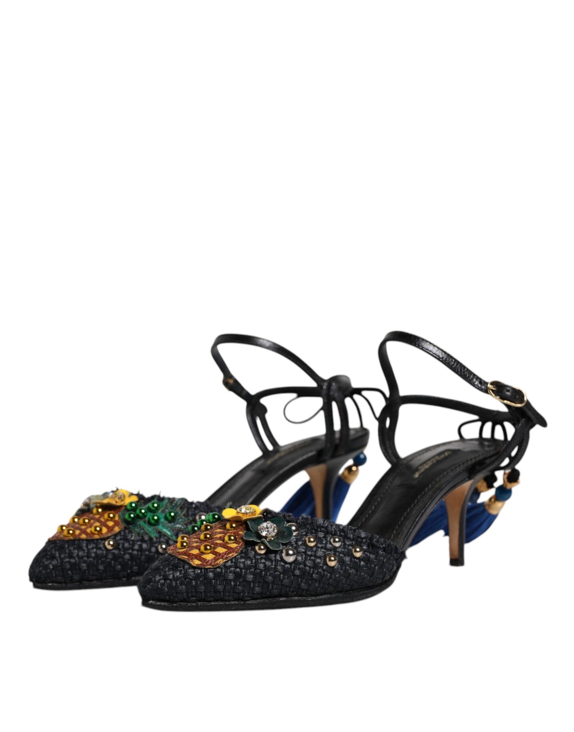 Pineapple Bellucci Heels Sandals Women's Shoes (Pre-Owned) - Dolce & Gabbana - Modalova