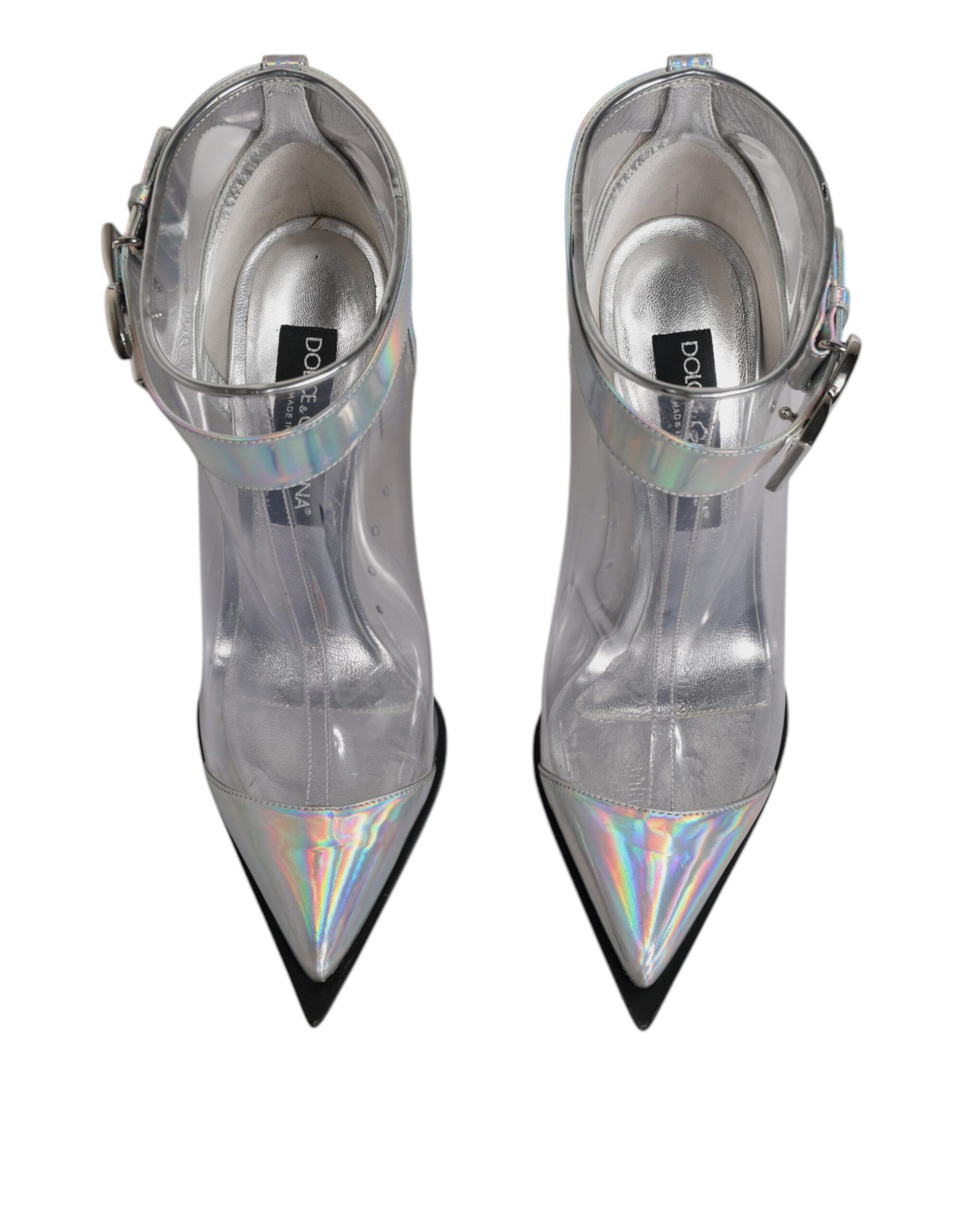 Iridescent Pointed Short Boots Women's Shoes (Pre-Owned) - Dolce & Gabbana - Modalova