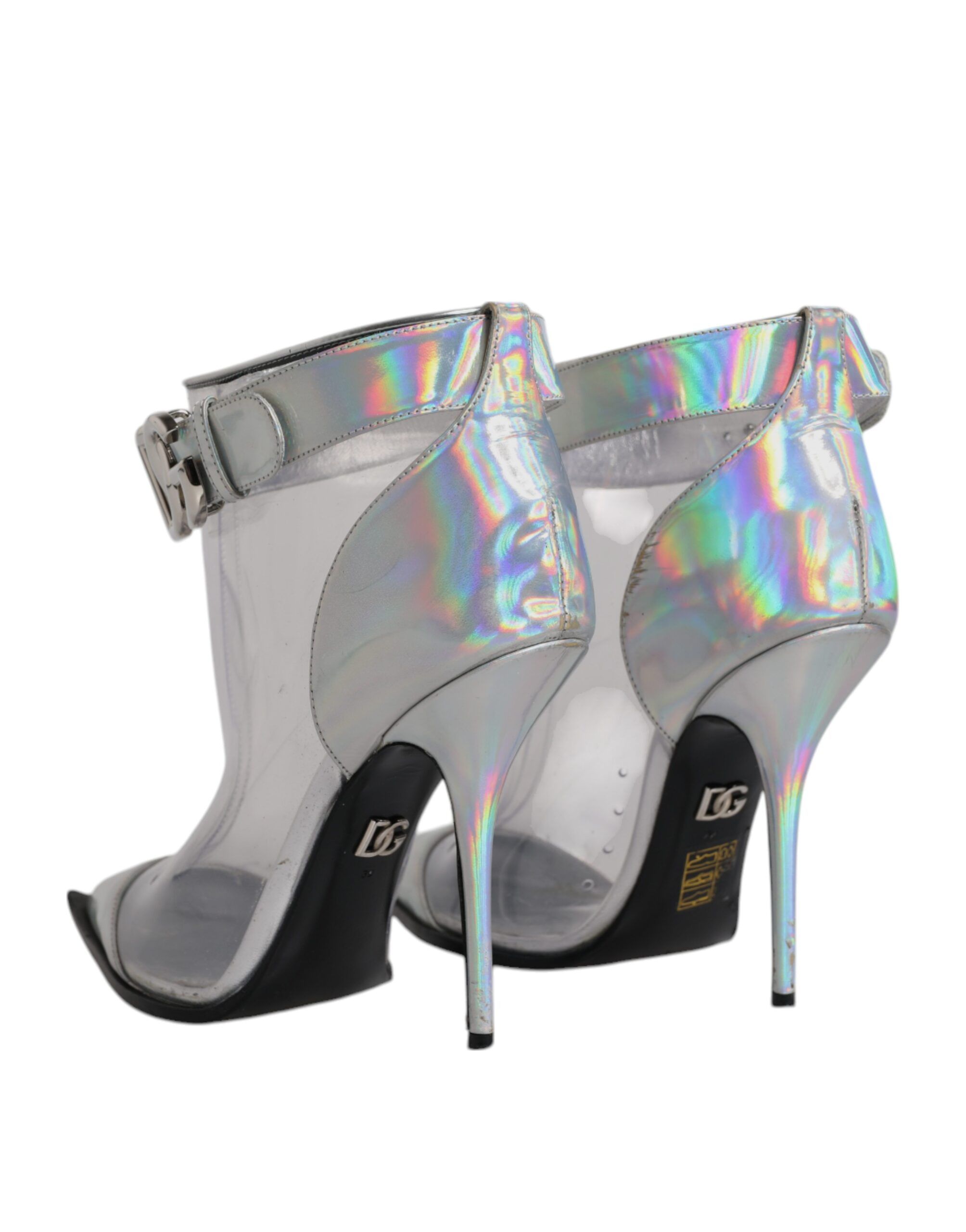 Iridescent Pointed Short Boots Women's Shoes (Pre-Owned) - Dolce & Gabbana - Modalova