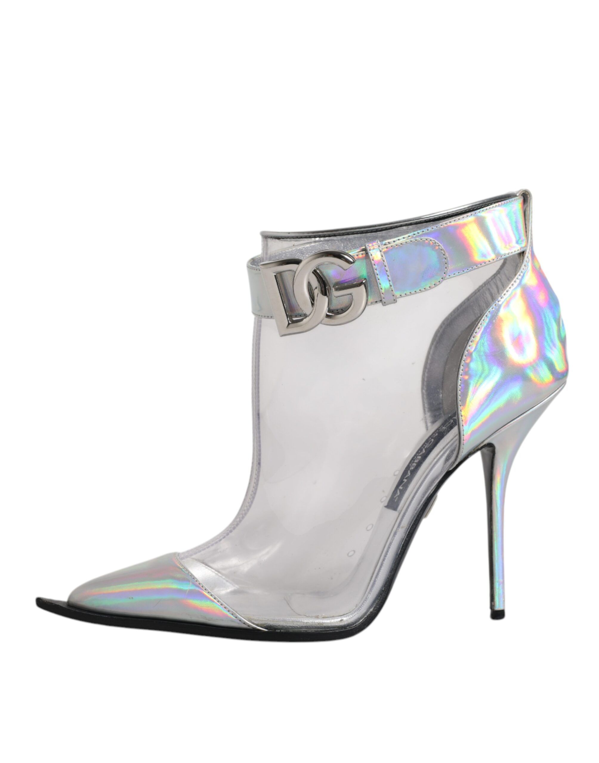 Iridescent Pointed Short Boots Women's Shoes (Pre-Owned) - Dolce & Gabbana - Modalova