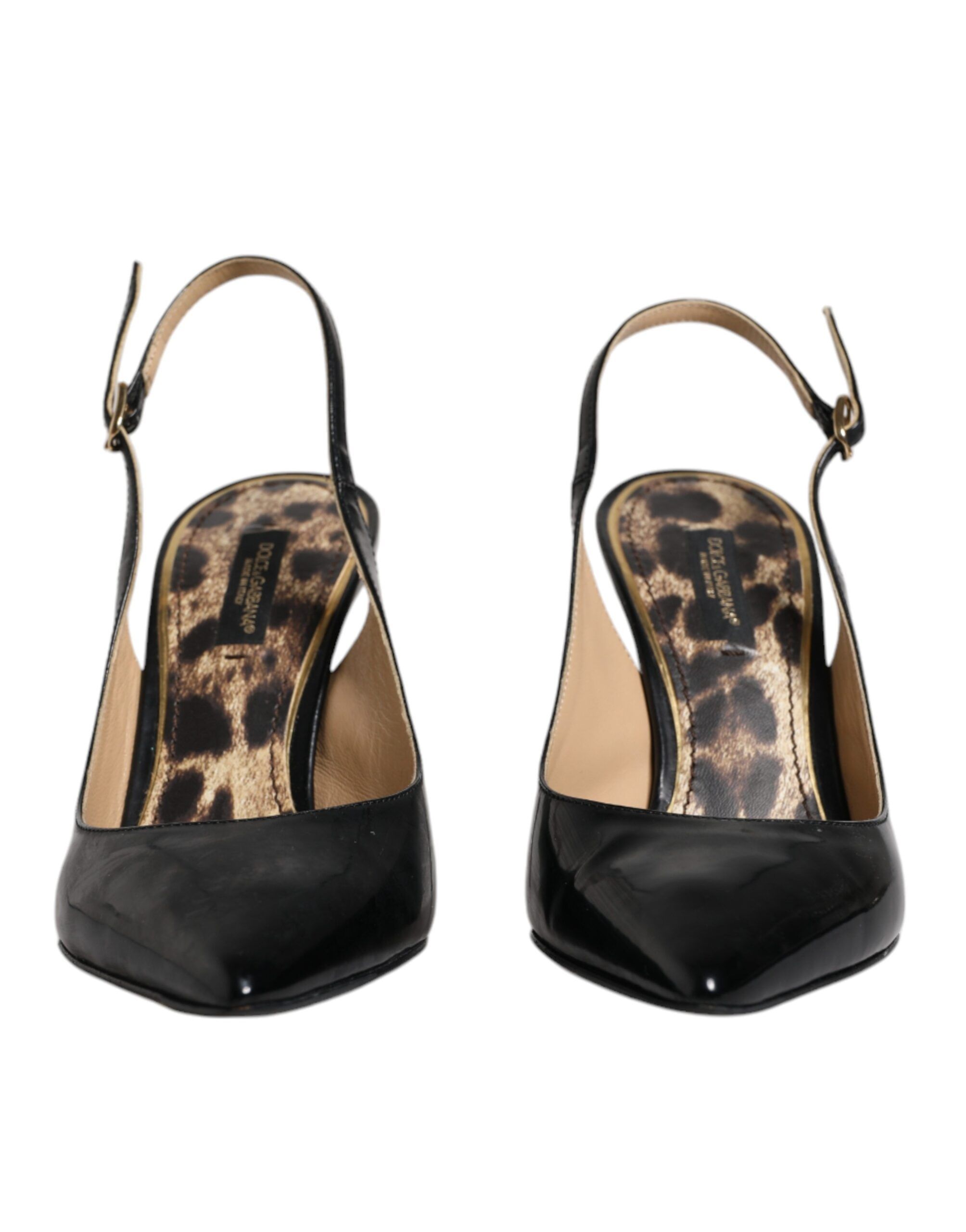 Leather High Heels Slingbacks Women's Shoes (Pre-Owned) - Dolce & Gabbana - Modalova
