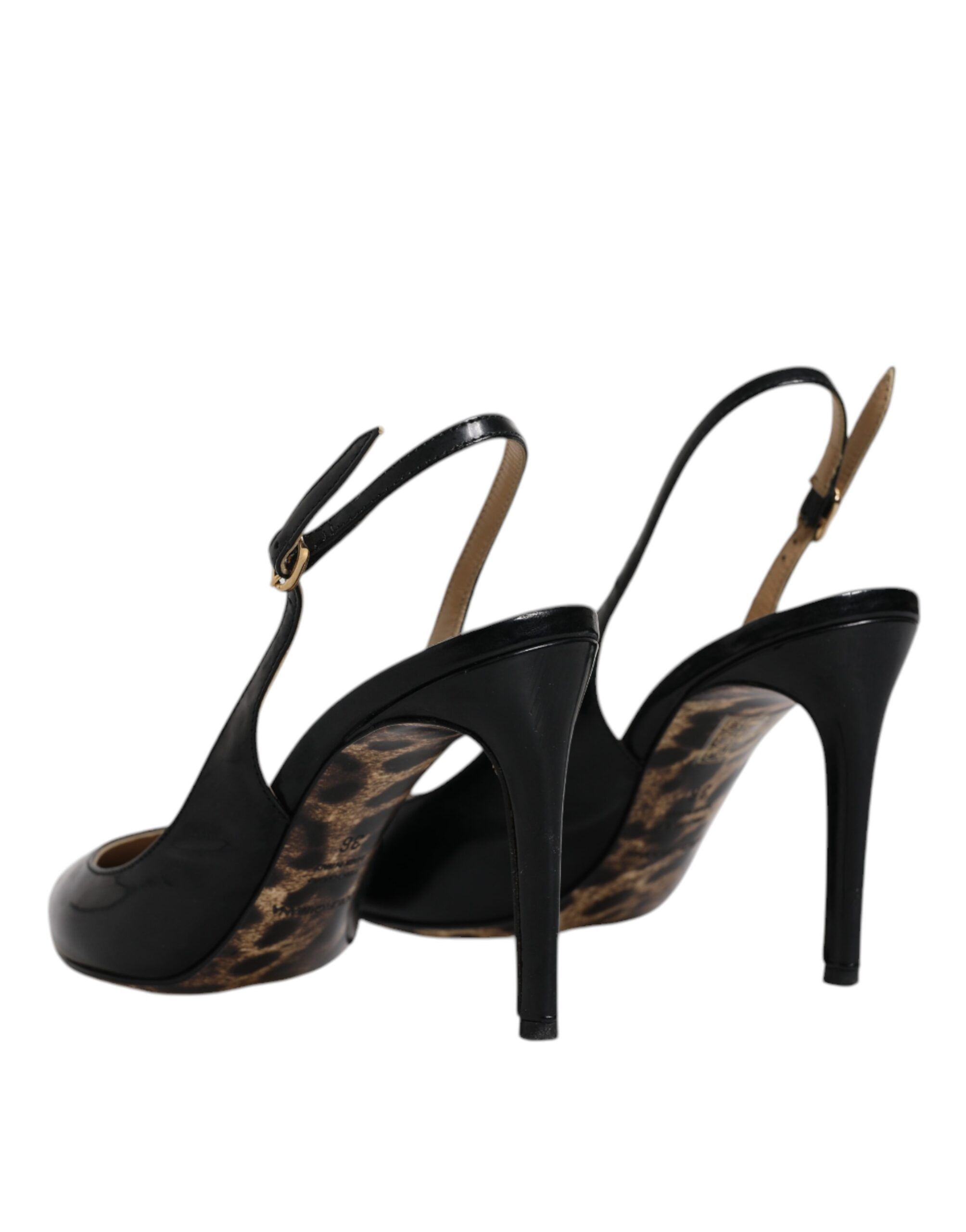 Leather High Heels Slingbacks Women's Shoes (Pre-Owned) - Dolce & Gabbana - Modalova