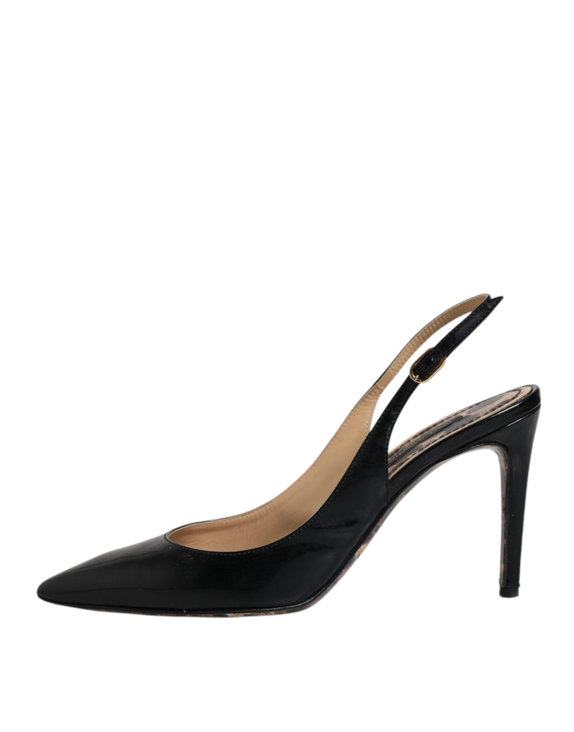 Leather High Heels Slingbacks Women's Shoes (Pre-Owned) - Dolce & Gabbana - Modalova
