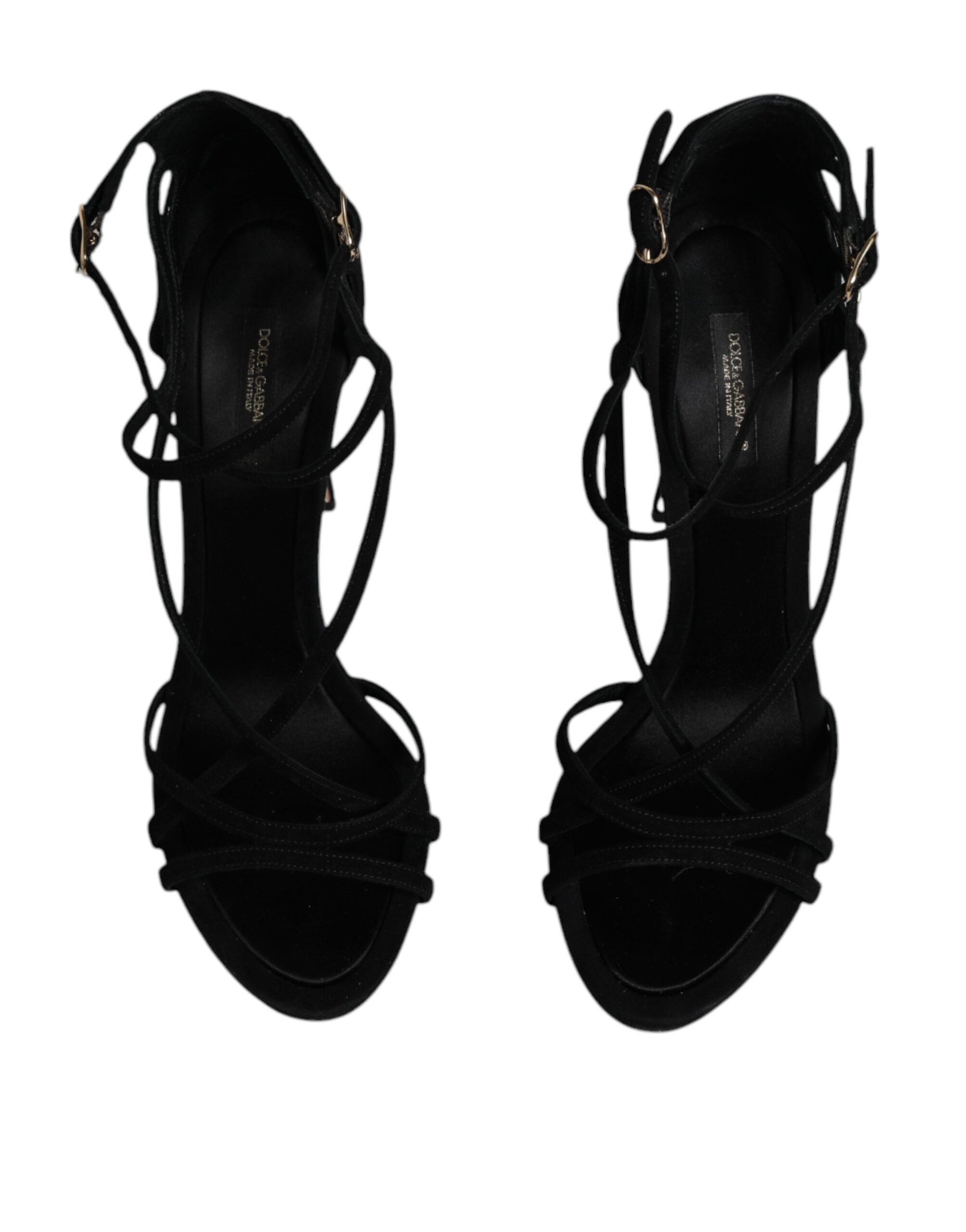 Suede Ankle Strap Heels Sandals Women's Shoes (Pre-Owned) - Dolce & Gabbana - Modalova