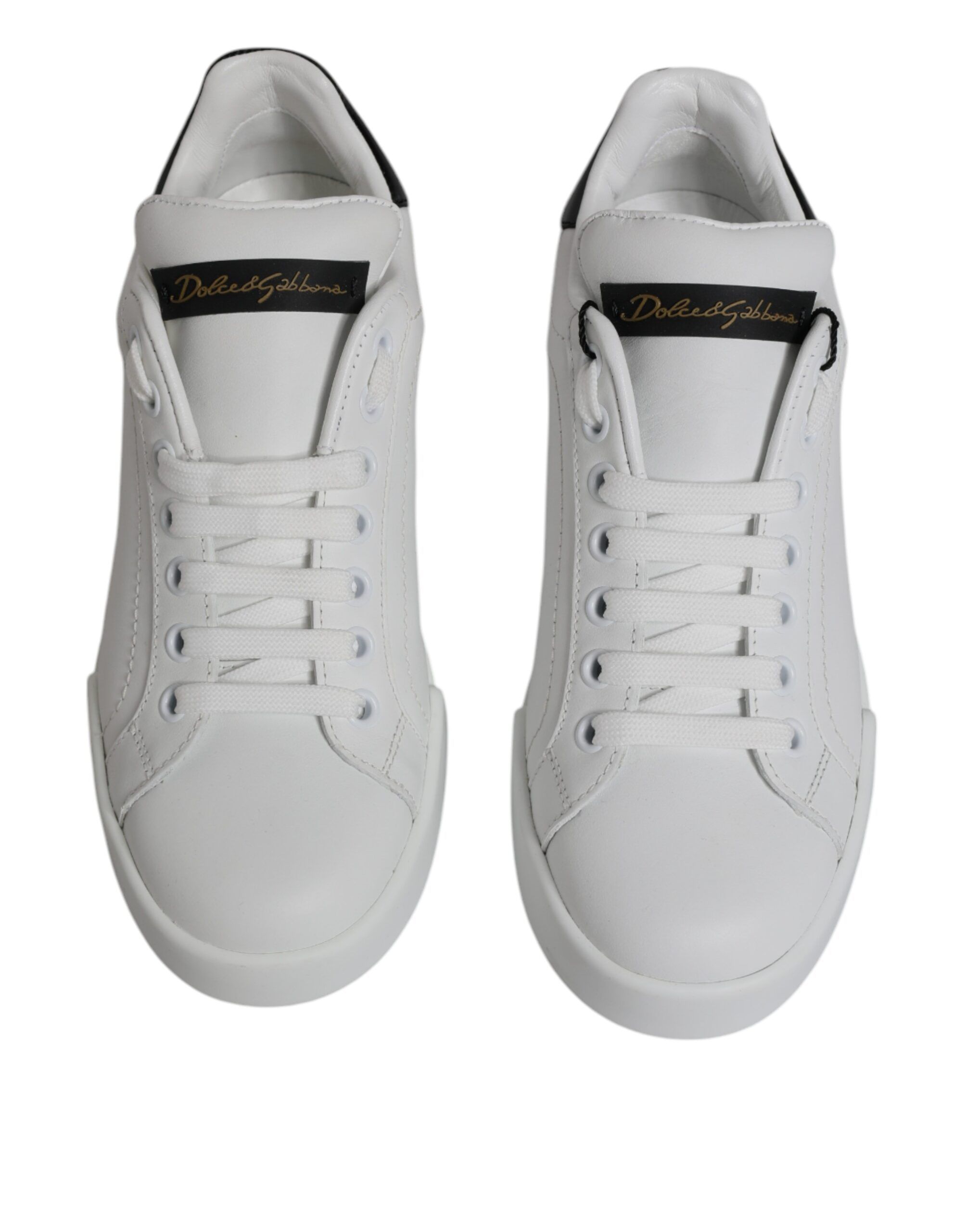 Leather Classic Low Top Sneakers Women's Shoes - Dolce & Gabbana - Modalova