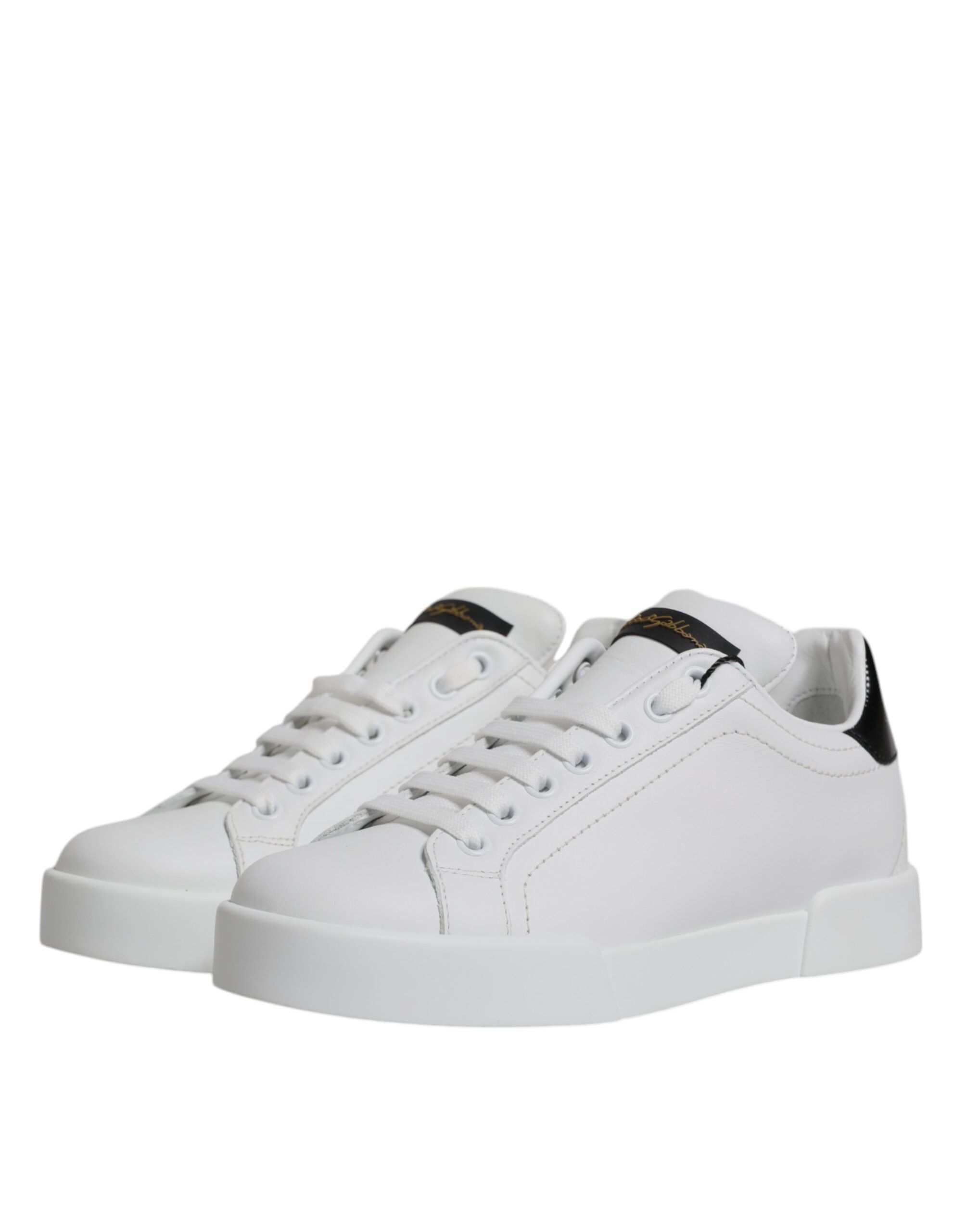 Leather Classic Low Top Sneakers Women's Shoes - Dolce & Gabbana - Modalova