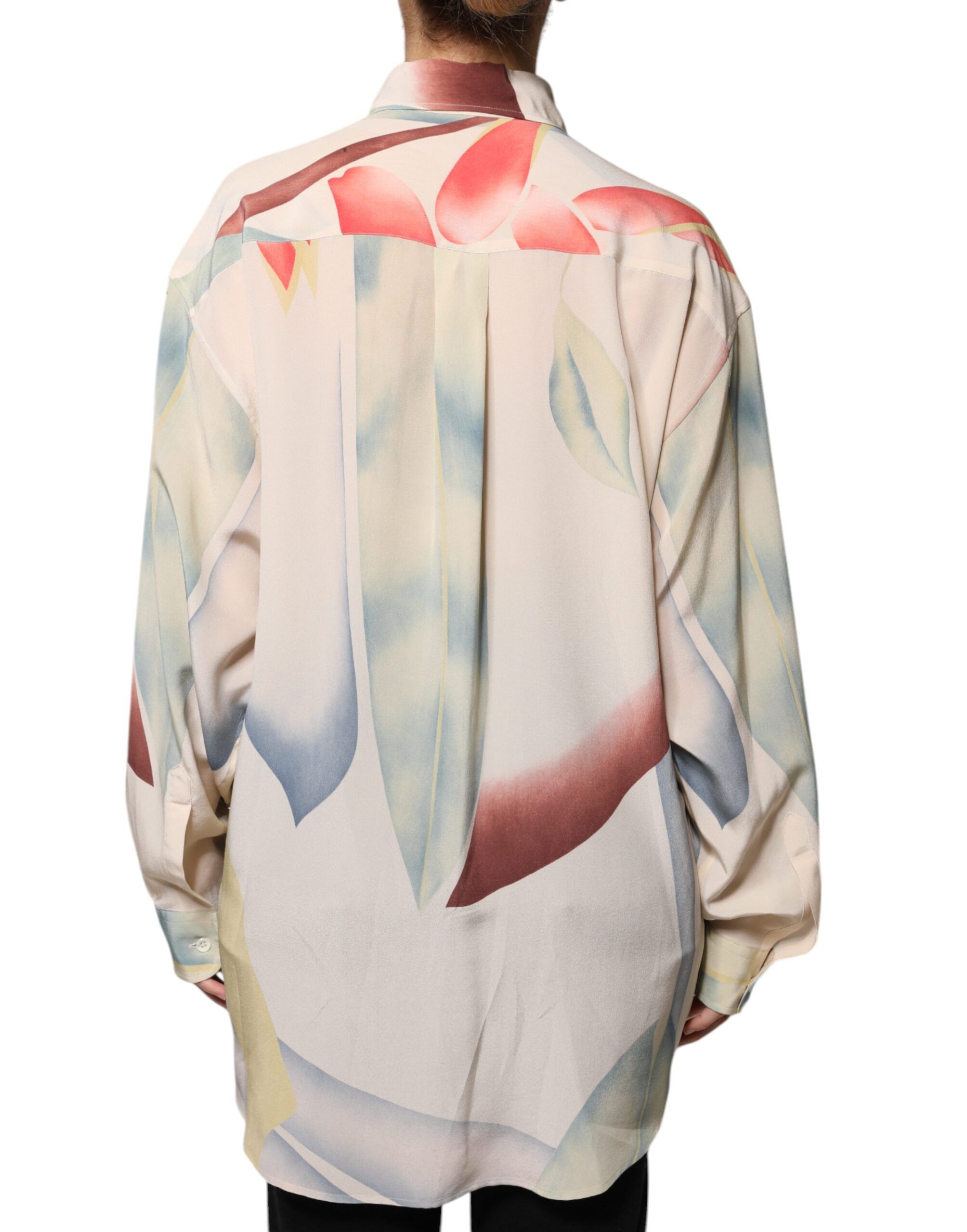 Printed Collared Buttoned Long Sleeves Blouse Women's Top (Pre-Owned) - Etro - Modalova