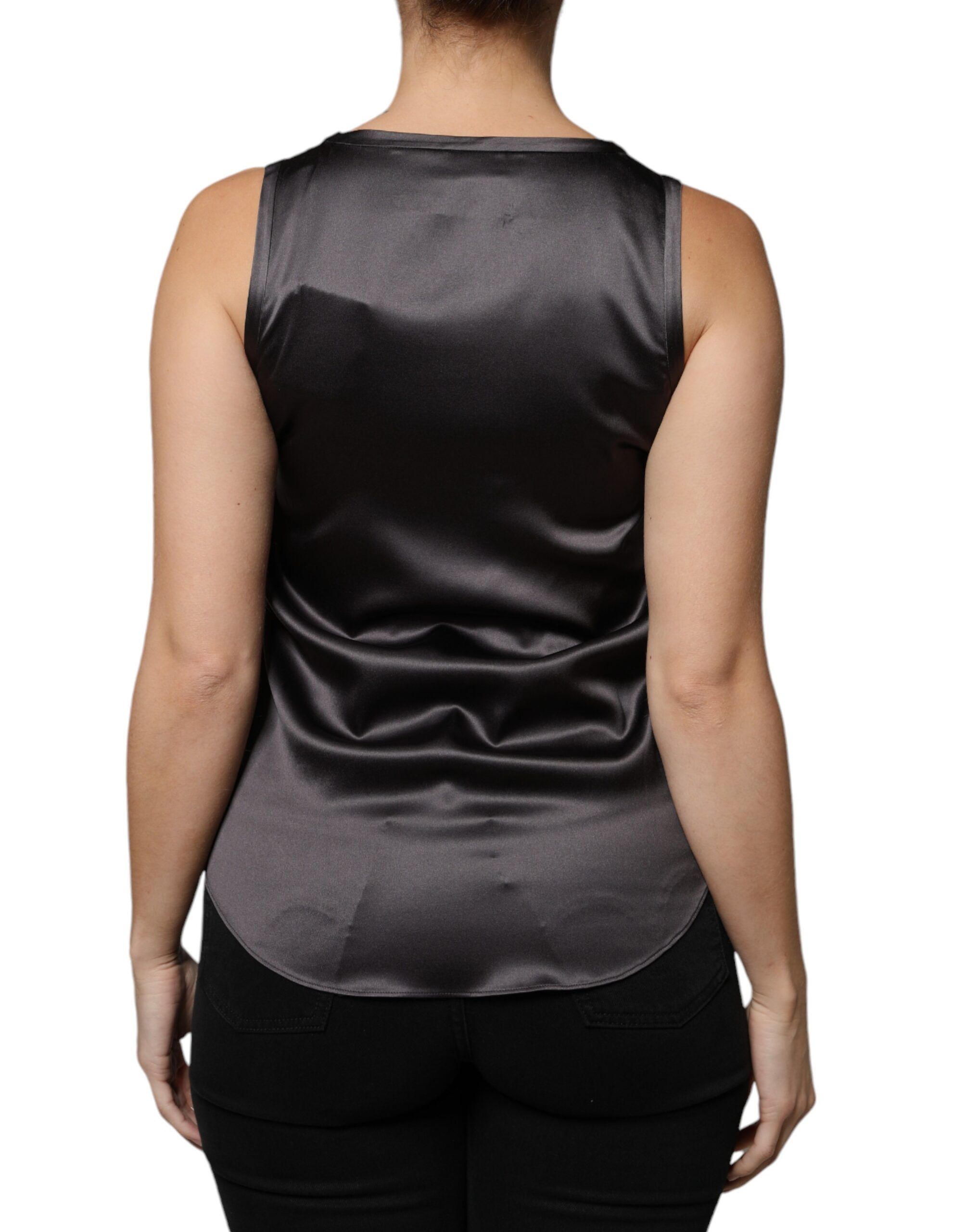 Silk Blend Sleeveless Tank Women's Top (Pre-Owned) - Brunello Cucinelli - Modalova