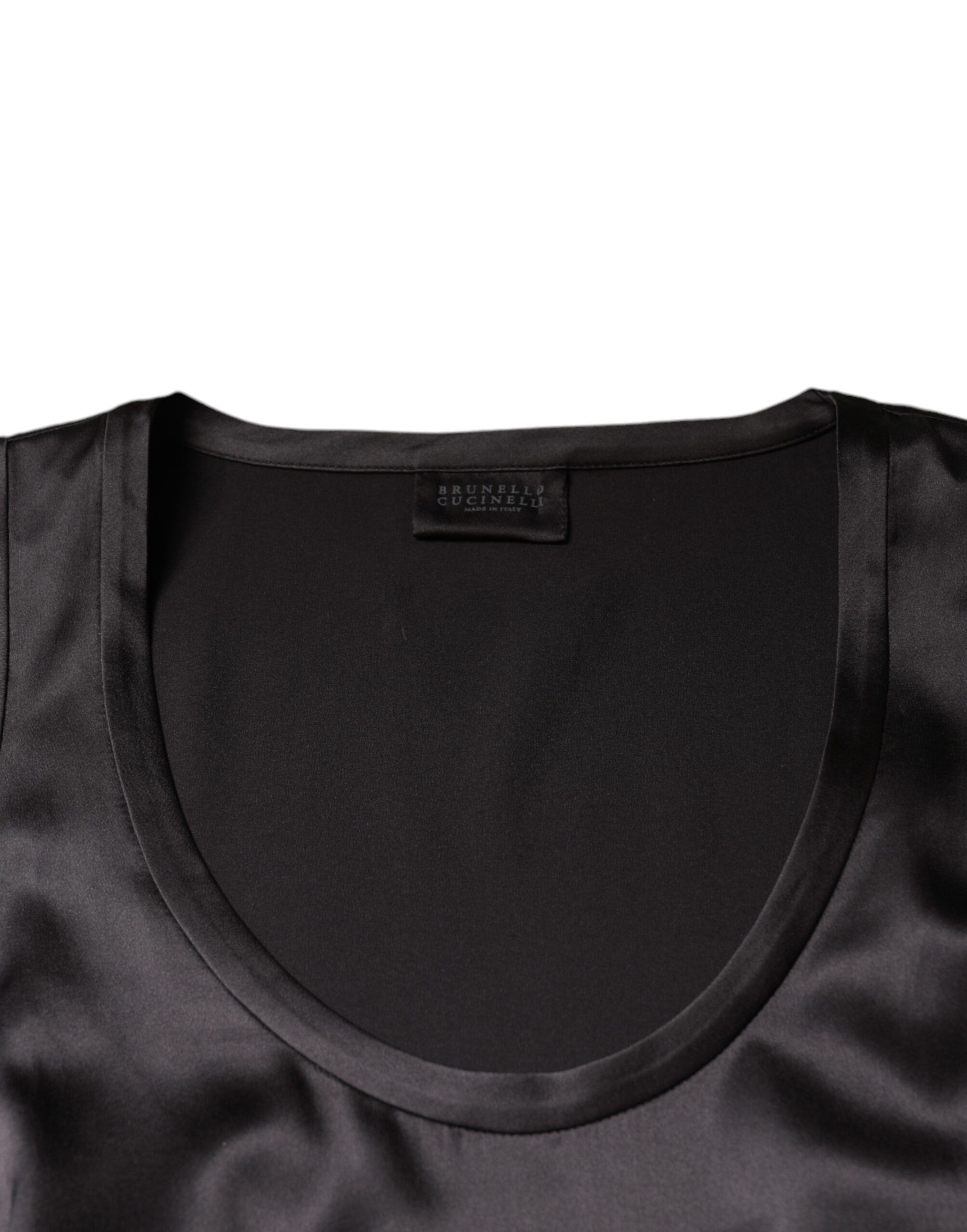 Silk Blend Sleeveless Tank Women's Top (Pre-Owned) - Brunello Cucinelli - Modalova