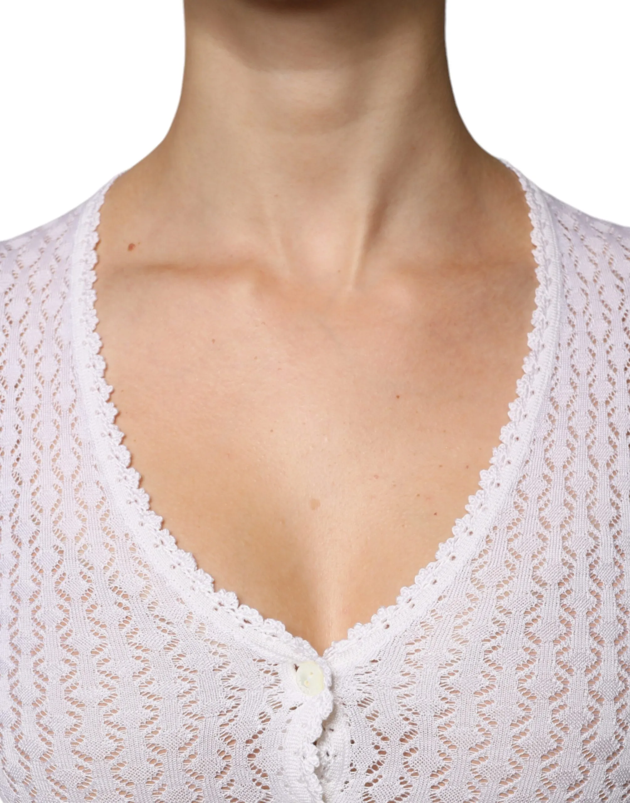 Silk Button Down Cardigan Women's Sweater (Pre-Owned) - Dolce & Gabbana - Modalova
