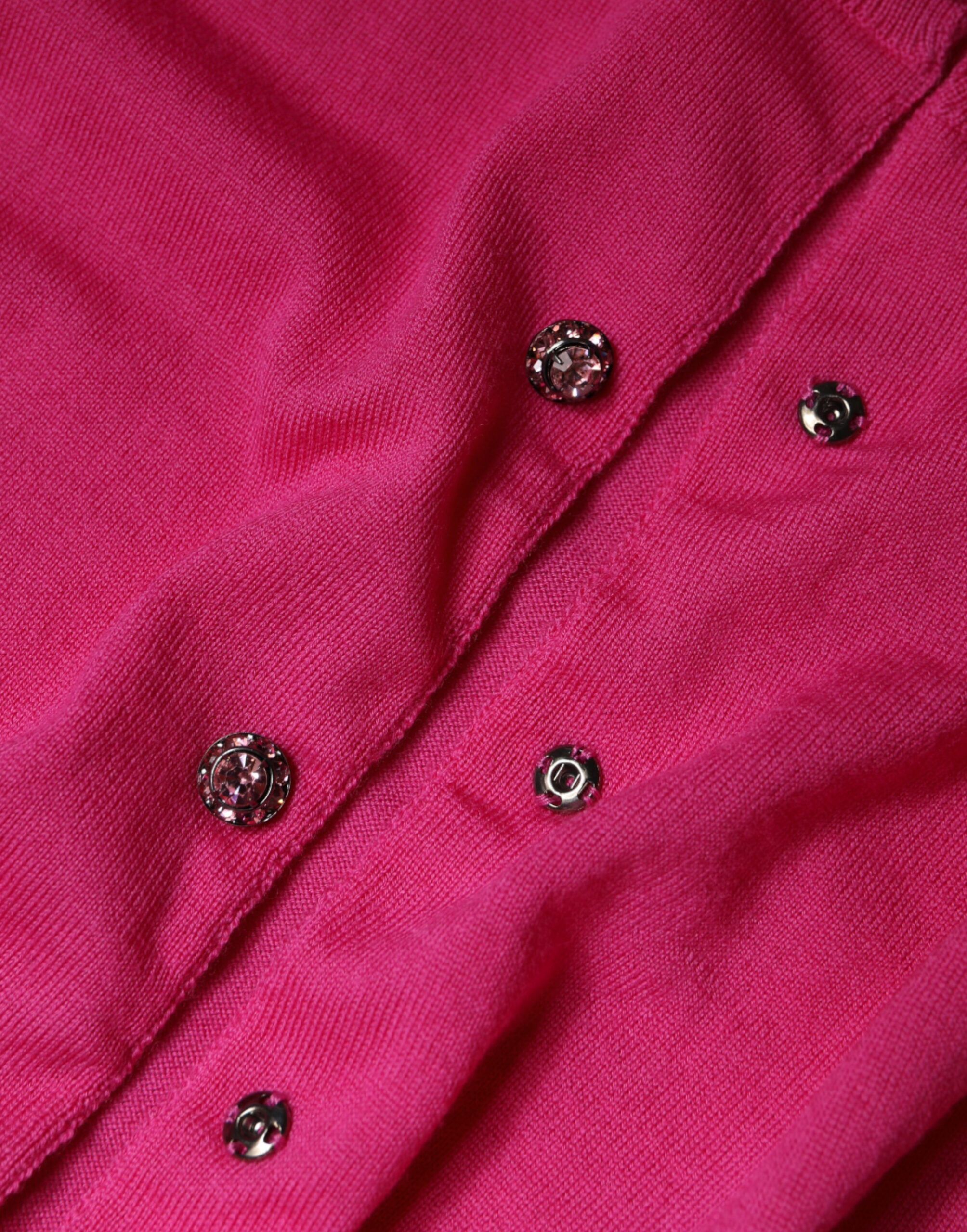 Wool Button Down Cardigan Women's Sweater - Dolce & Gabbana - Modalova