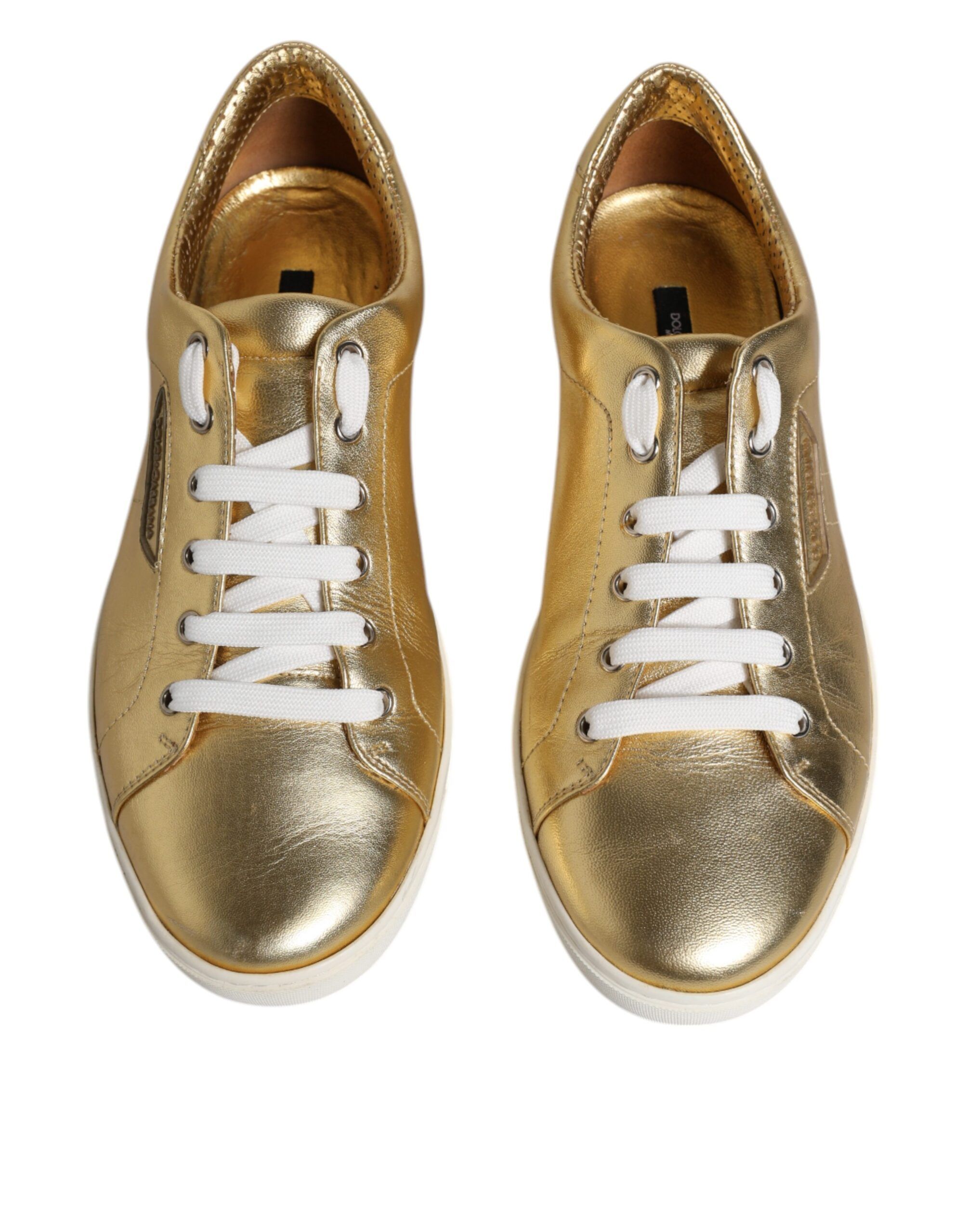 Leather Logo London Men Sneakers Men's Shoes - Dolce & Gabbana - Modalova