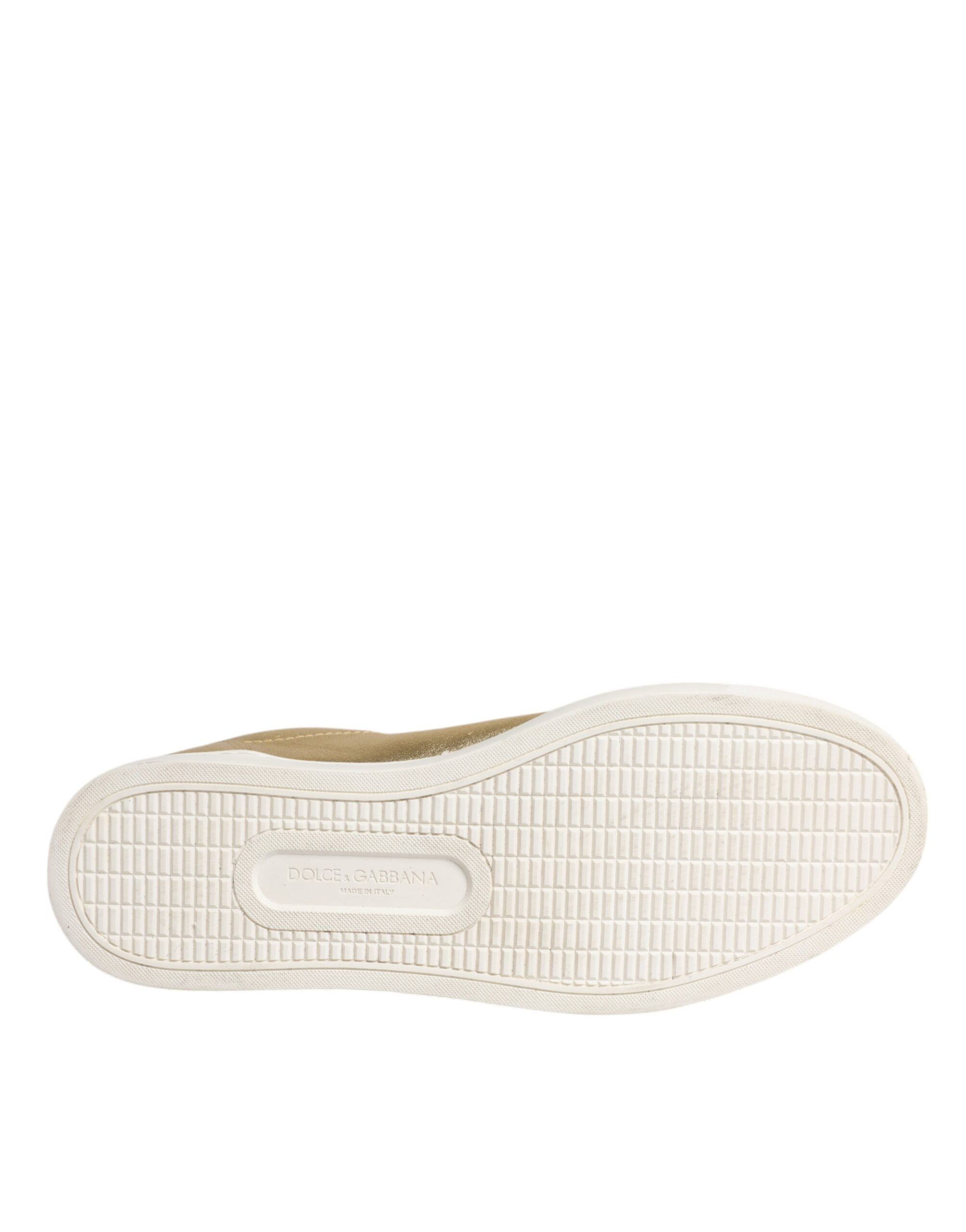 Leather Logo London Men Sneakers Men's Shoes - Dolce & Gabbana - Modalova