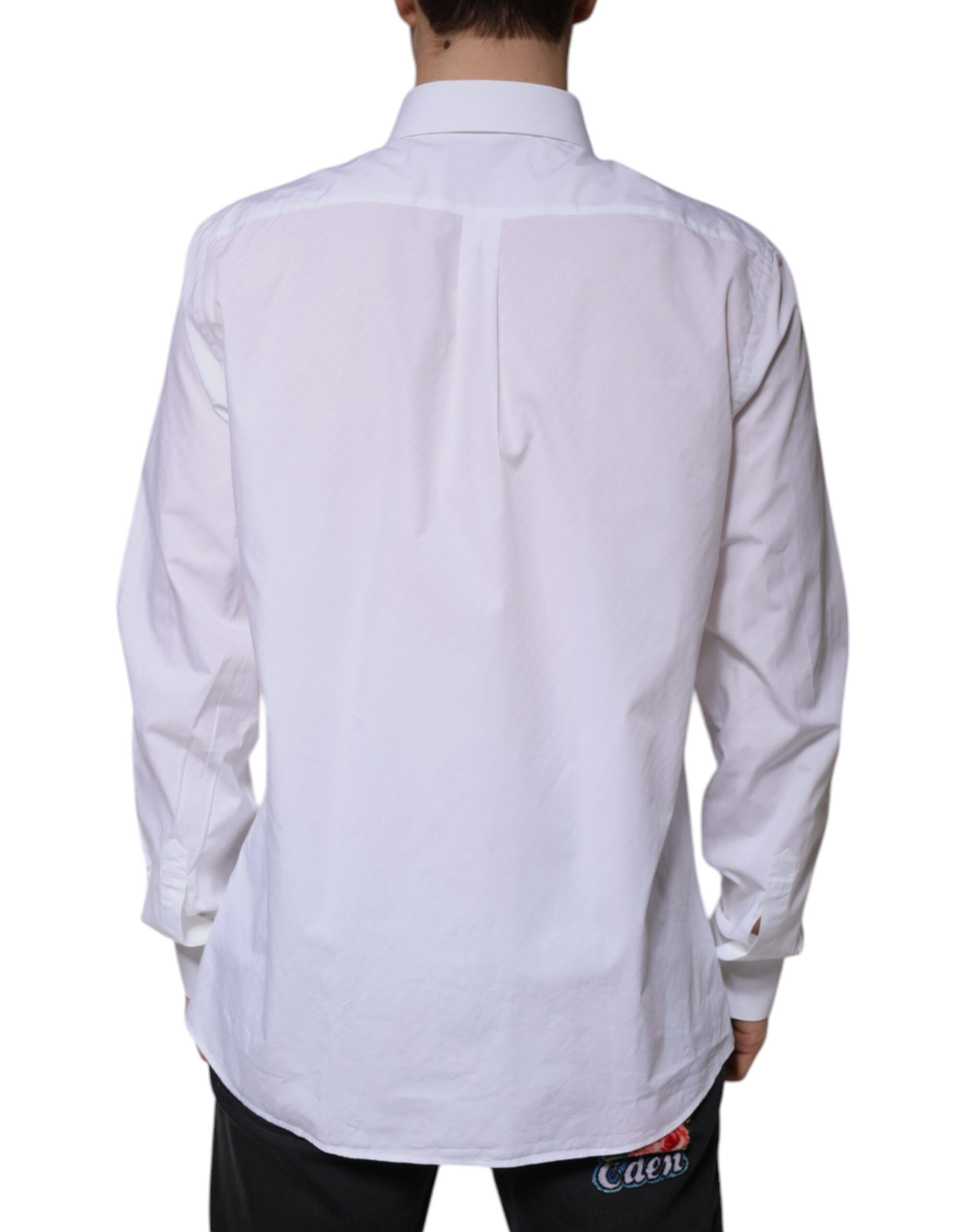 Cotton Long Sleeve MARTINI Dress Men's Shirt (Pre-Owned) - Dolce & Gabbana - Modalova