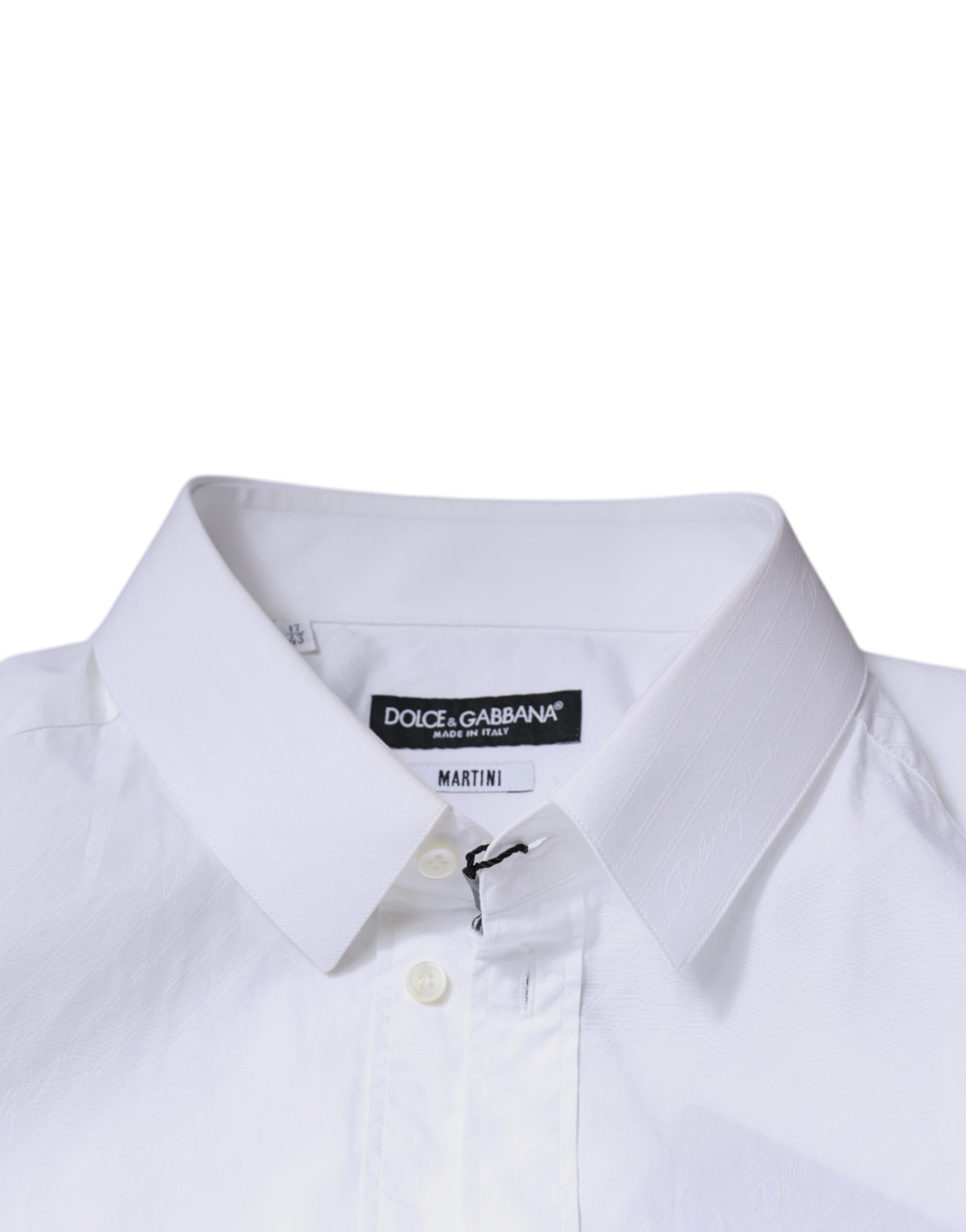 Cotton Long Sleeve MARTINI Dress Men's Shirt (Pre-Owned) - Dolce & Gabbana - Modalova