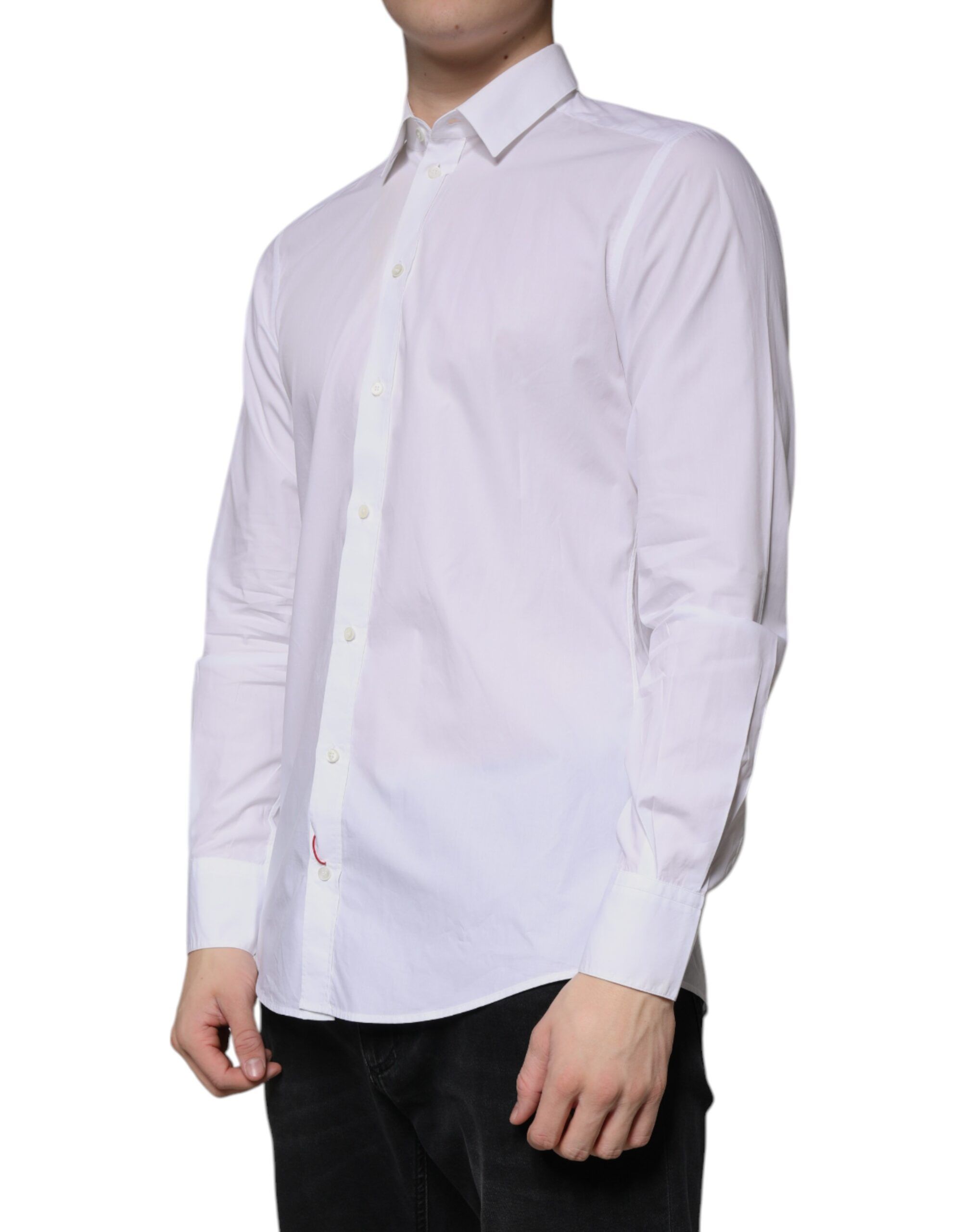 Cotton Long Sleeve Formal Dress Men's Shirt (Pre-Owned) - Dolce & Gabbana - Modalova