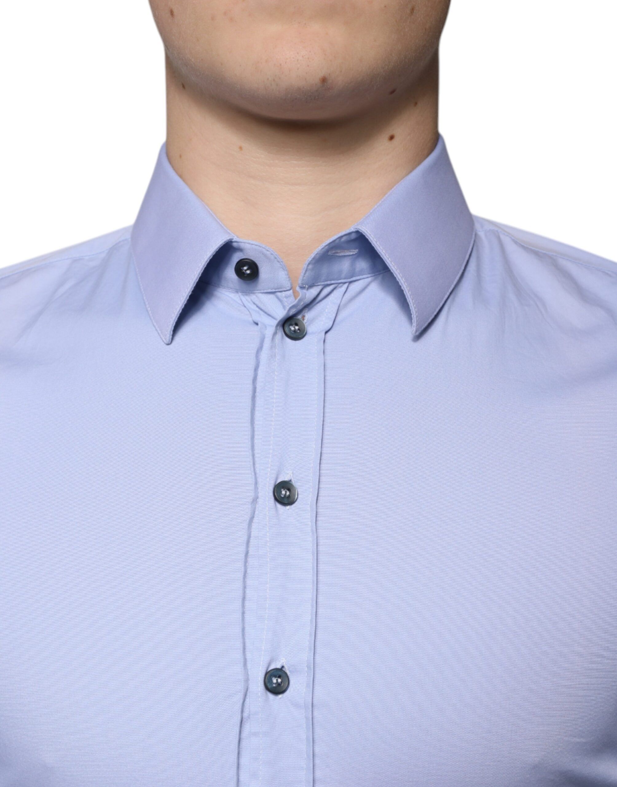 Cotton Slim Fit SICILIA Dress Men's Shirt (Pre-Owned) - Dolce & Gabbana - Modalova